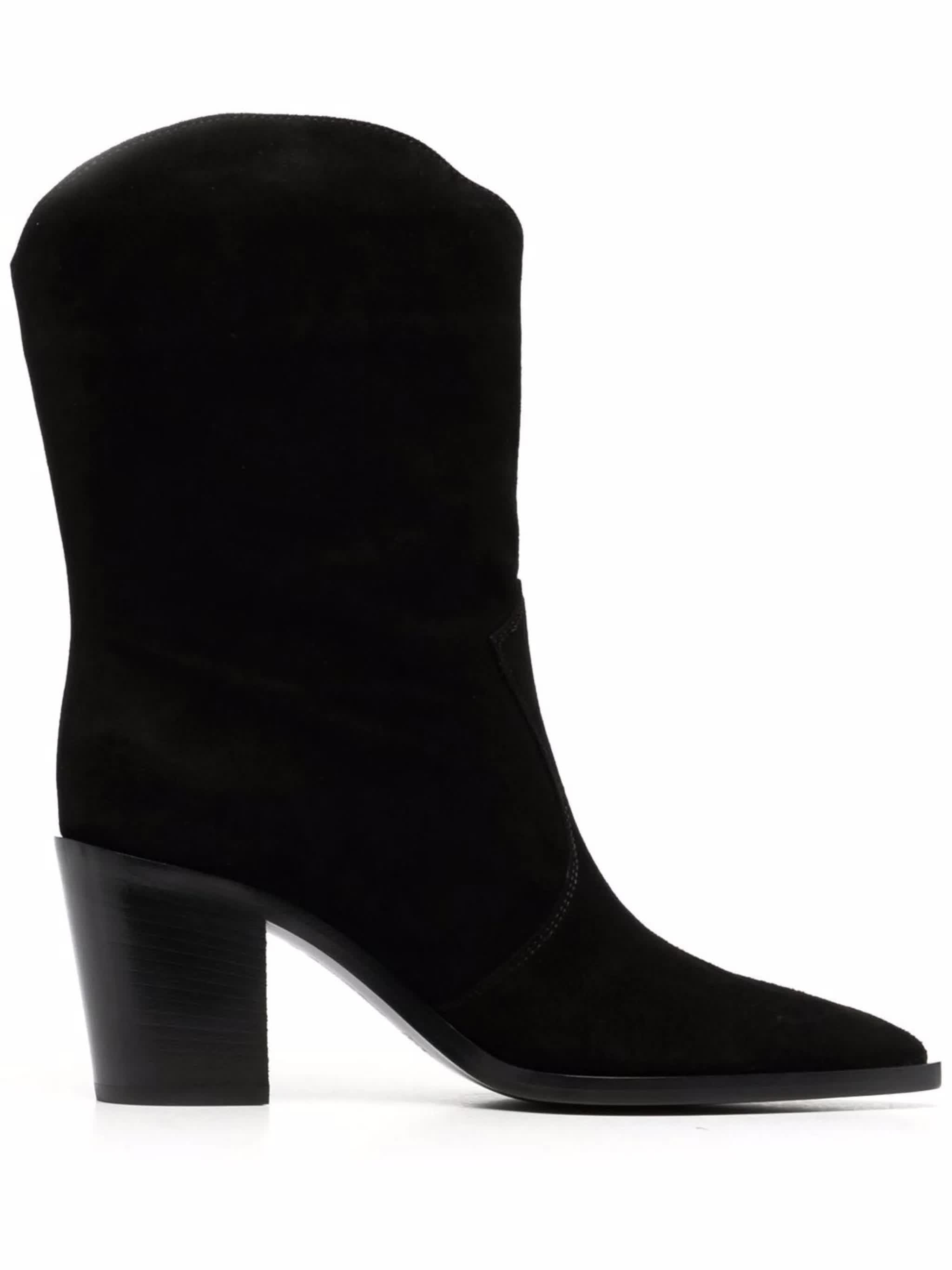 GIANVITO ROSSI Leather Ankle Boot