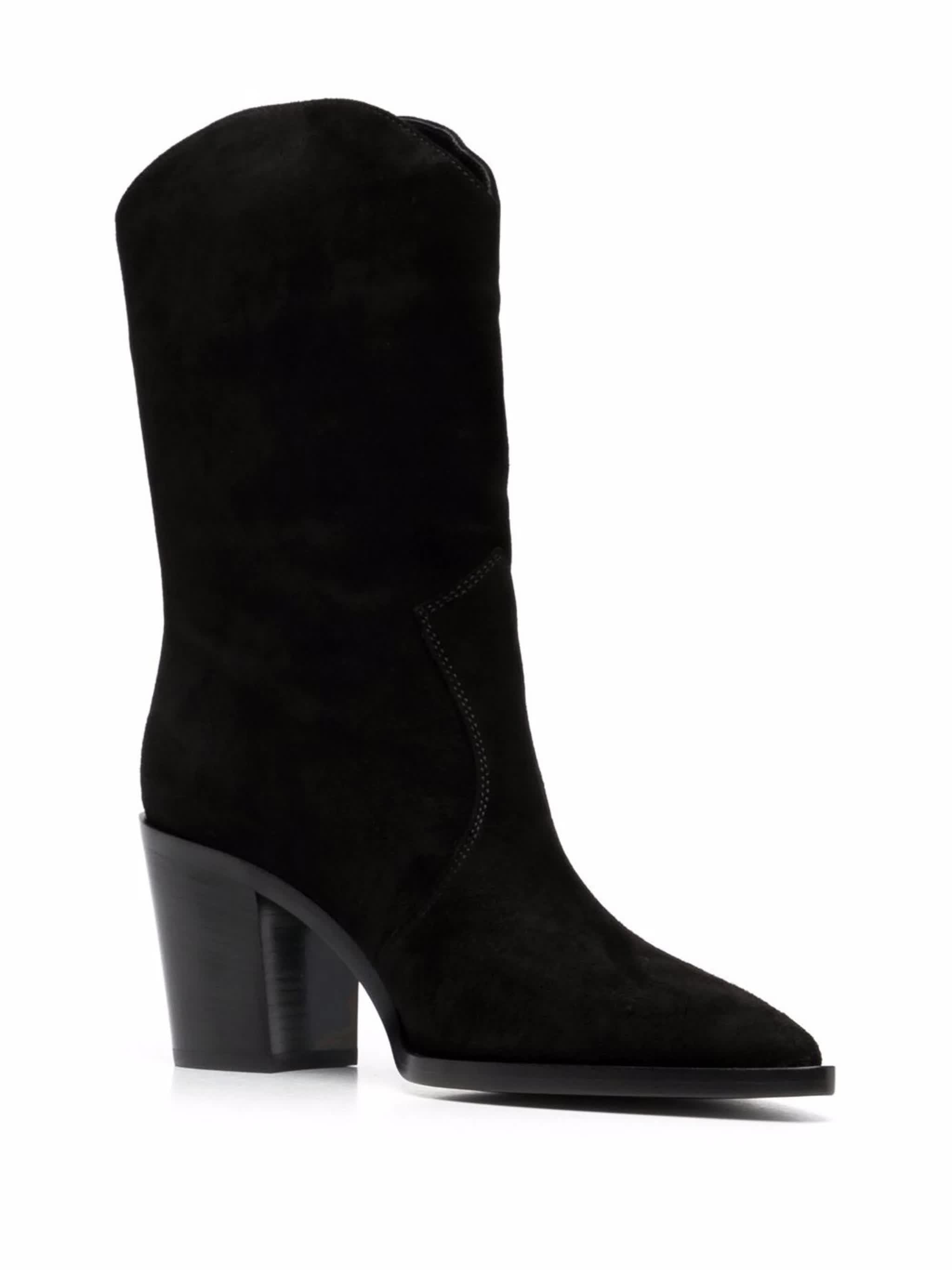 GIANVITO ROSSI Leather Ankle Boot