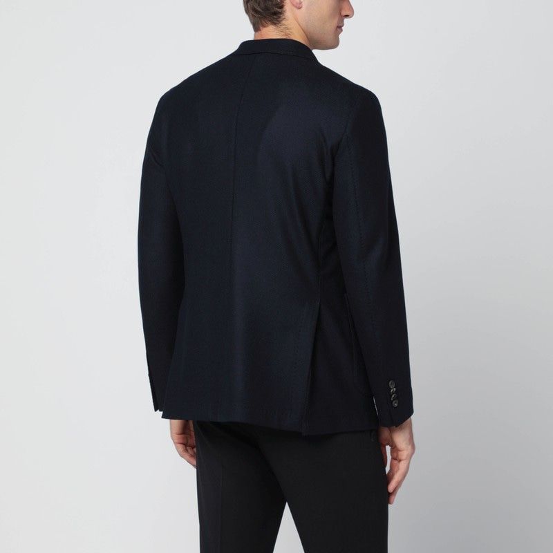 SANTANIELLO Single-Breasted Wool Jacket - FW25 Collection
