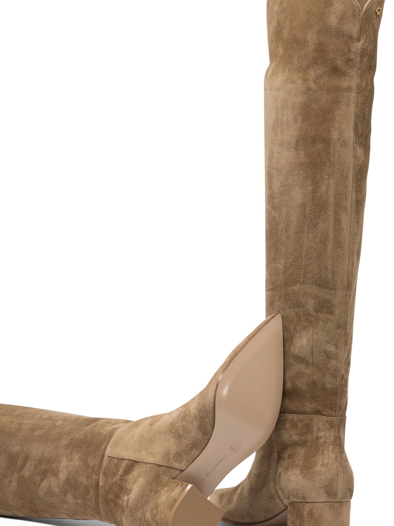 GIANVITO ROSSI Women's Suede Boots - Size 45