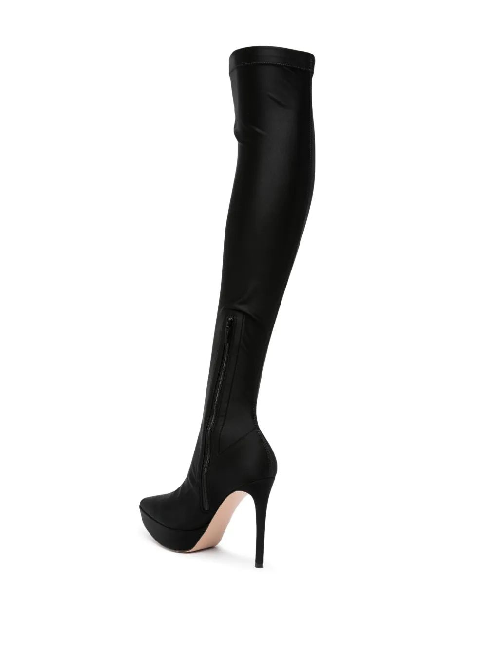 GIANVITO ROSSI Stylish Women's Cupro Ankle Boots