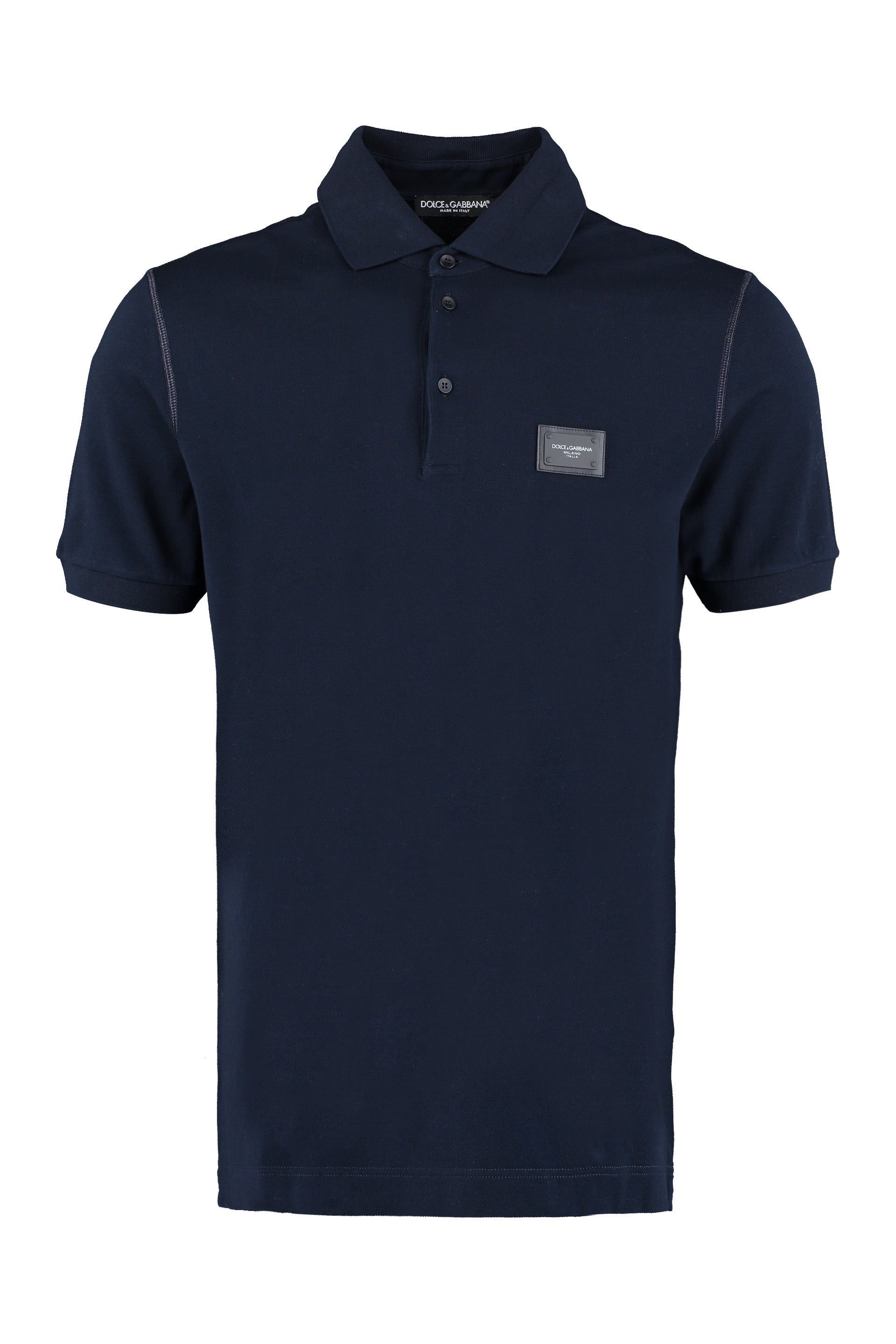 DOLCE & GABBANA Classic Cotton-Piqué Polo Shirt