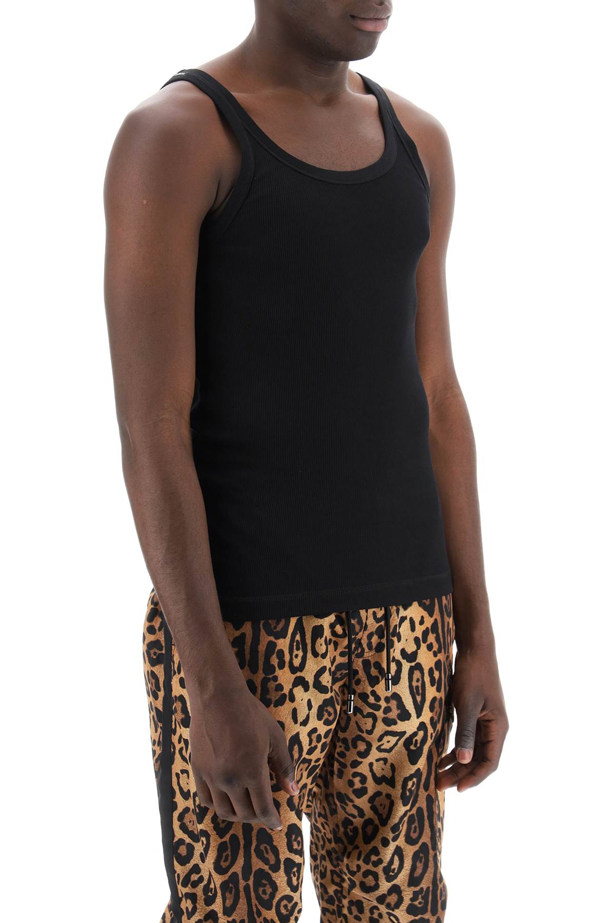 DOLCE & GABBANA Classic Cotton Tank Top for Men