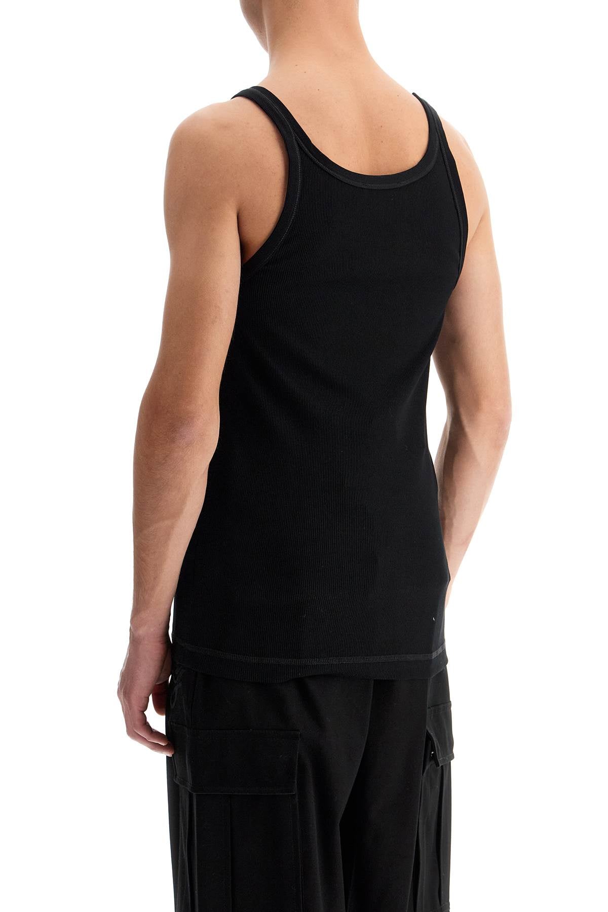 DOLCE & GABBANA Cotton Tank Top for Men - SS25 Collection