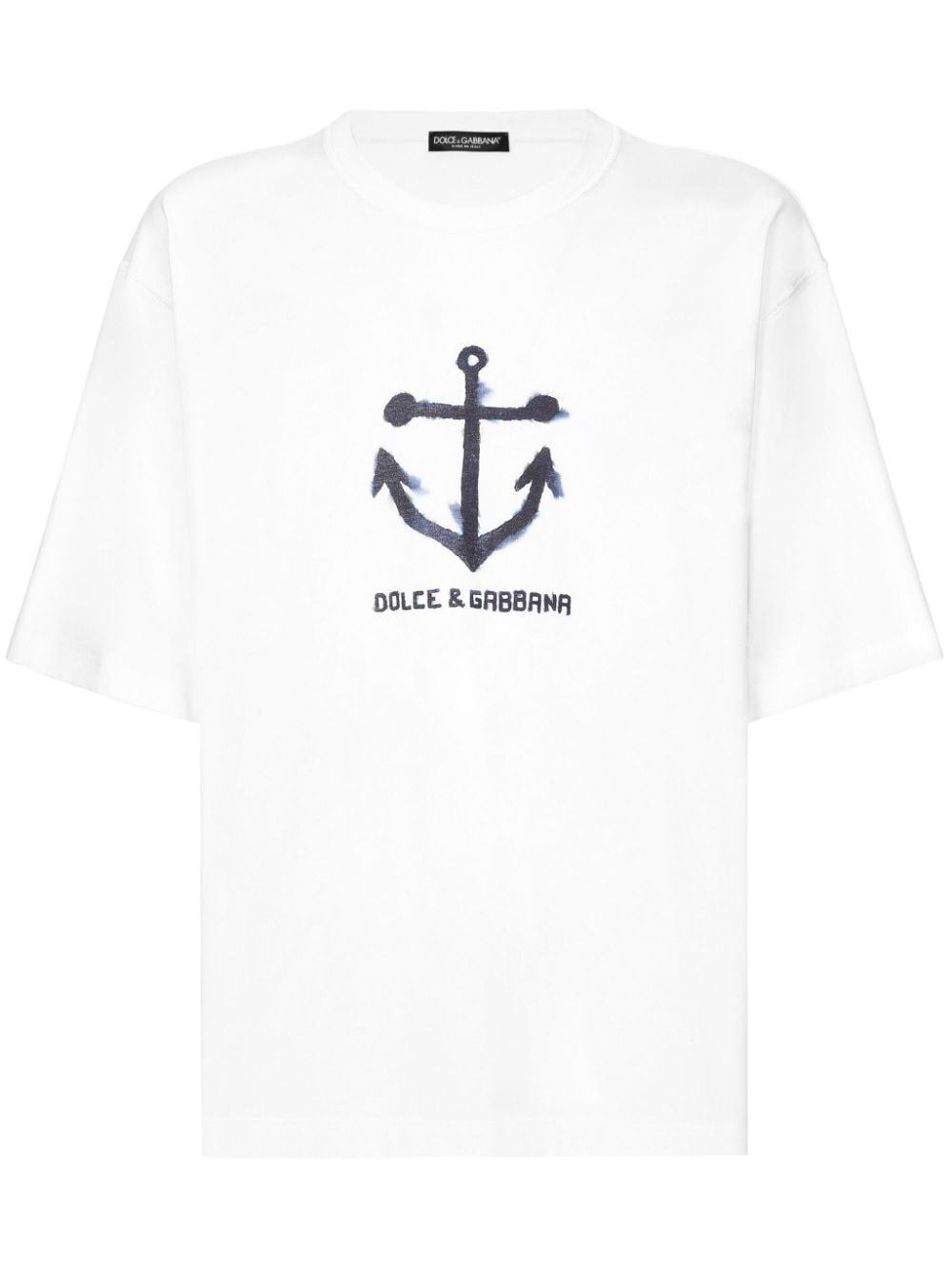 DOLCE & GABBANA Cotton Crew-Neck T-Shirt for Men