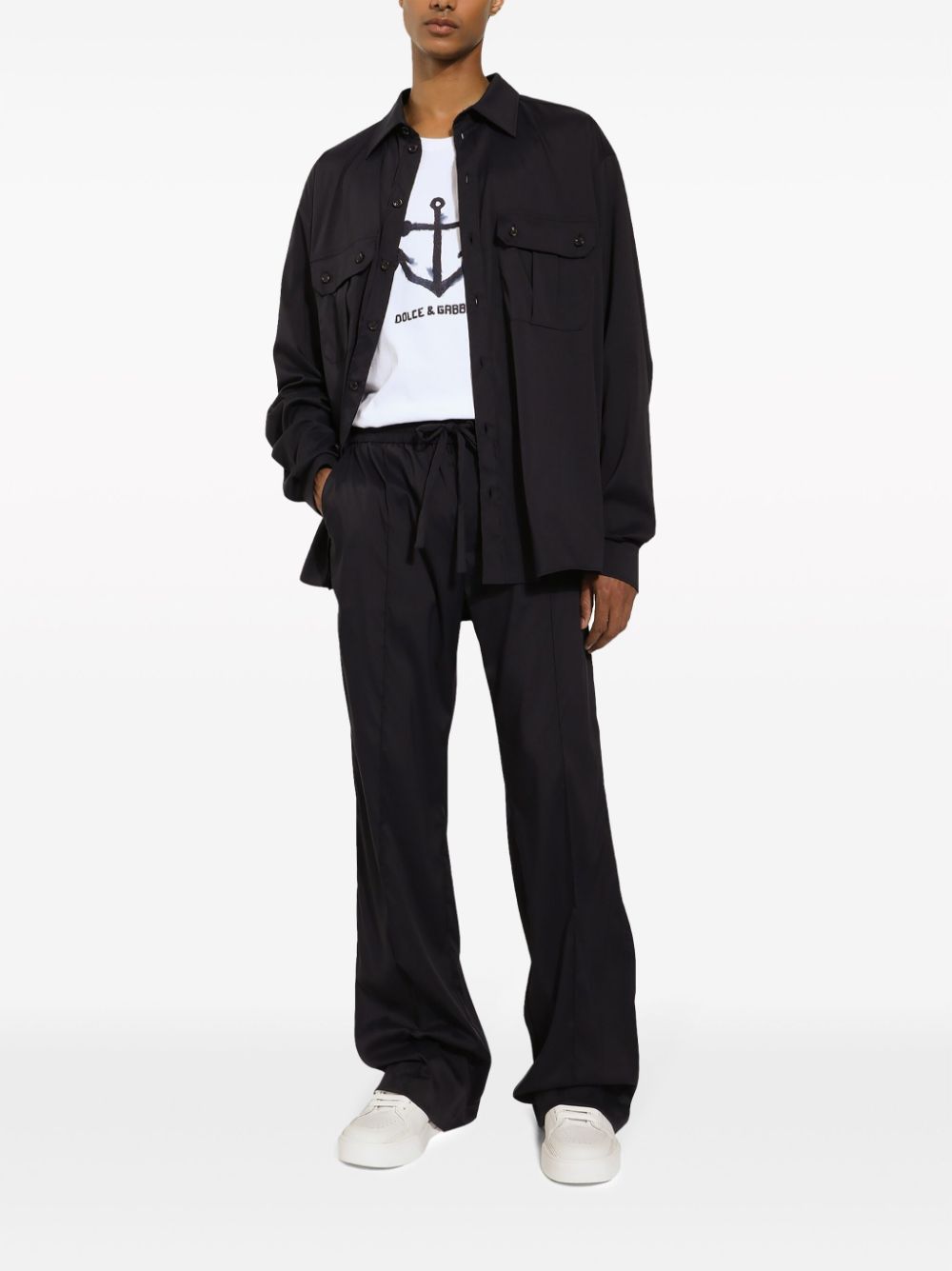 DOLCE & GABBANA Cotton Crew-Neck T-Shirt for Men