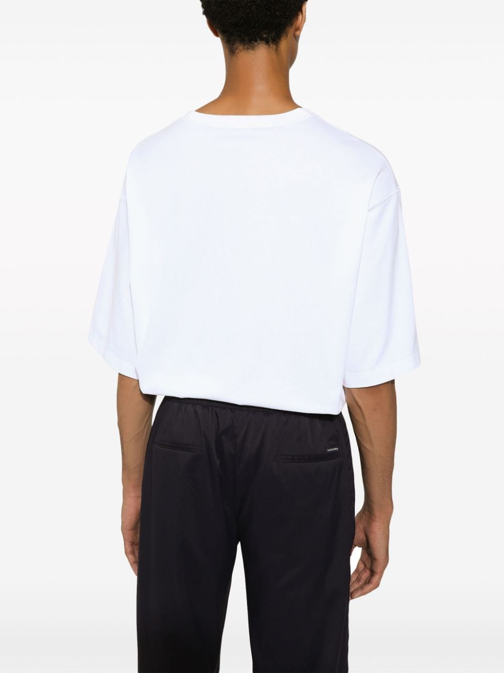 DOLCE & GABBANA Cotton Crew-Neck T-Shirt for Men