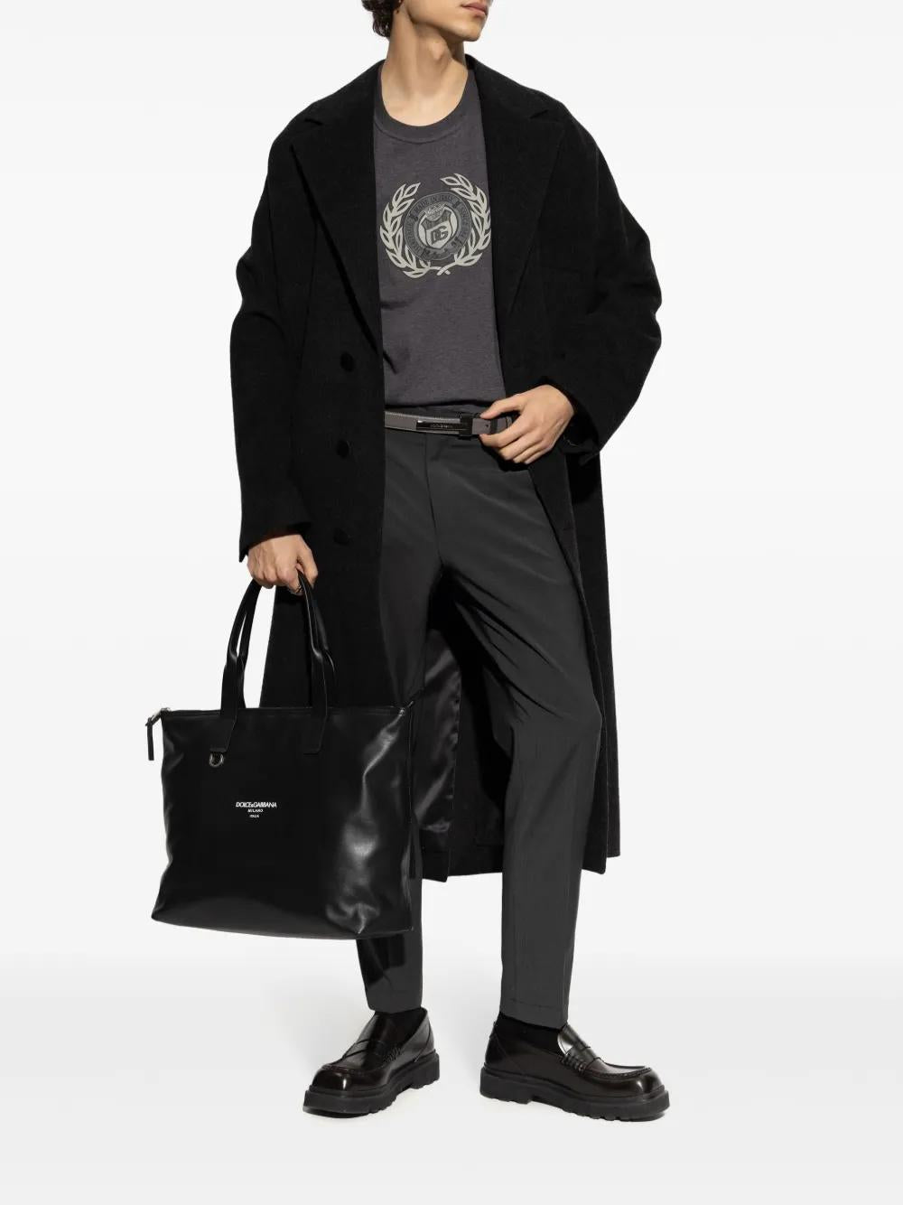 DOLCE & GABBANA Cotton T-Shirt with Print for Men - SS25