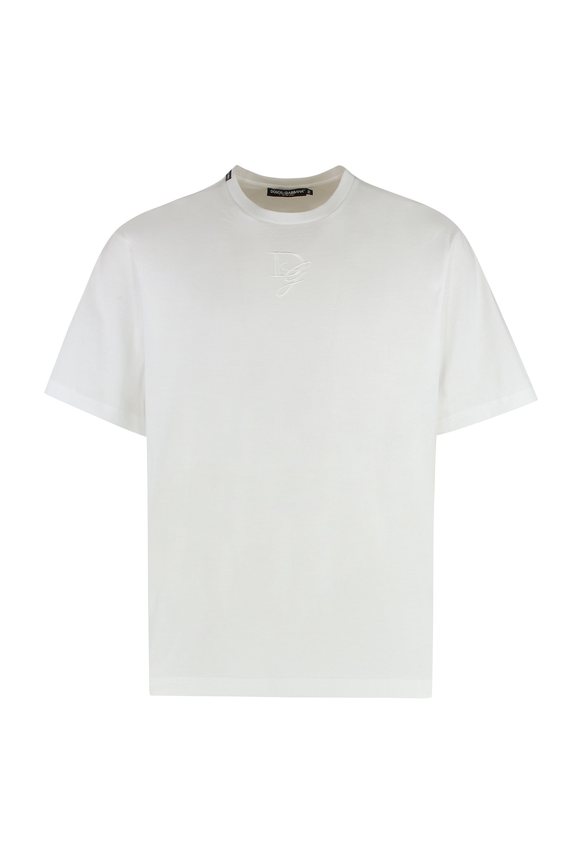 DOLCE & GABBANA Classic Crew-Neck T-Shirt for Men