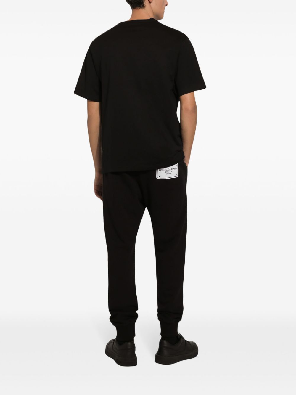 DOLCE & GABBANA Classic Cotton Tee for Men - Perfect for Fall 2024