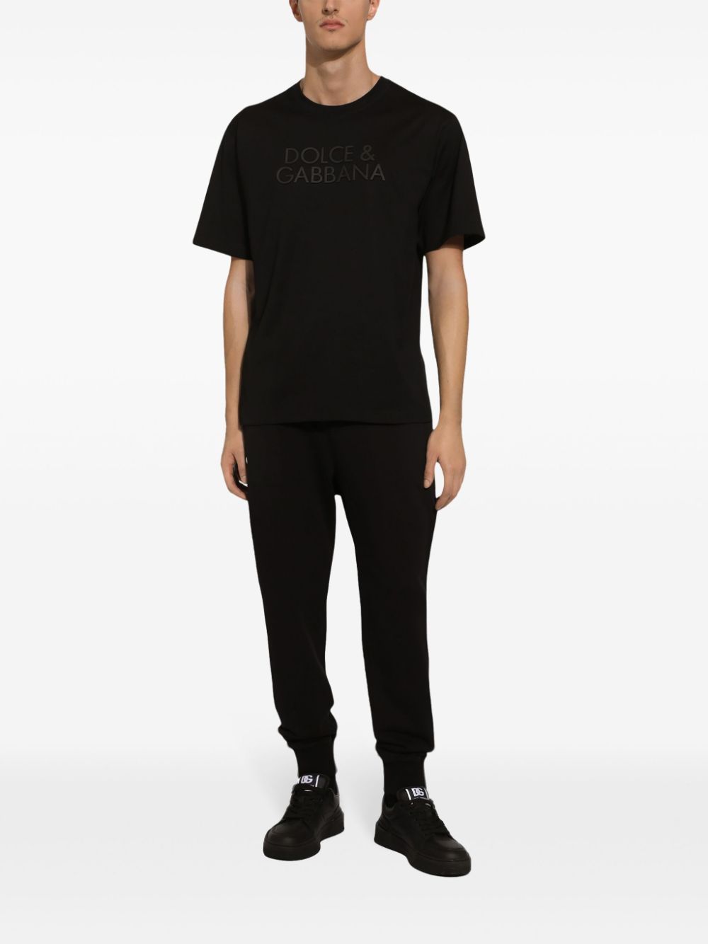 DOLCE & GABBANA Classic Cotton Tee for Men - Perfect for Fall 2024
