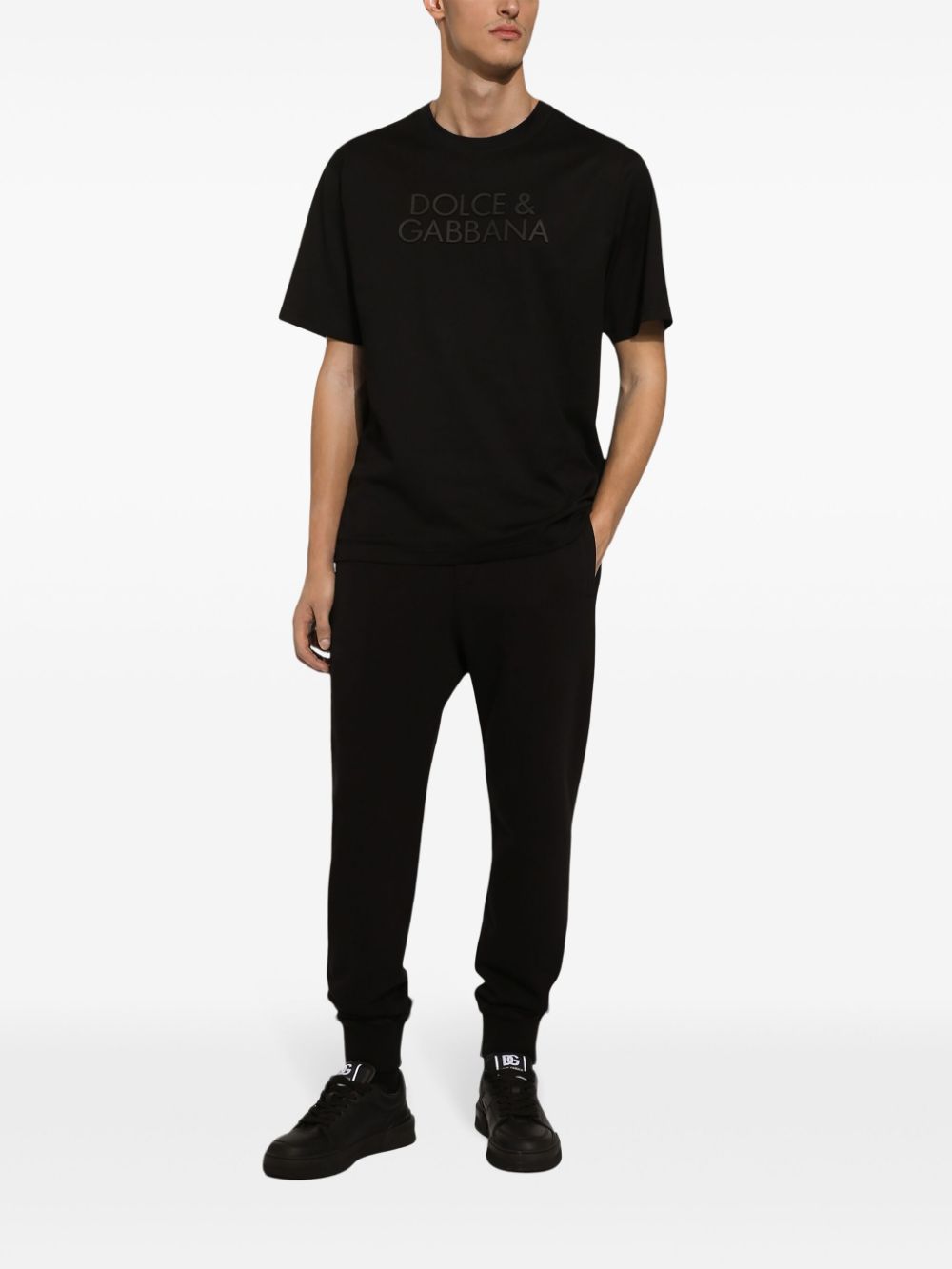 DOLCE & GABBANA Classic Cotton Tee for Men - Perfect for Fall 2024