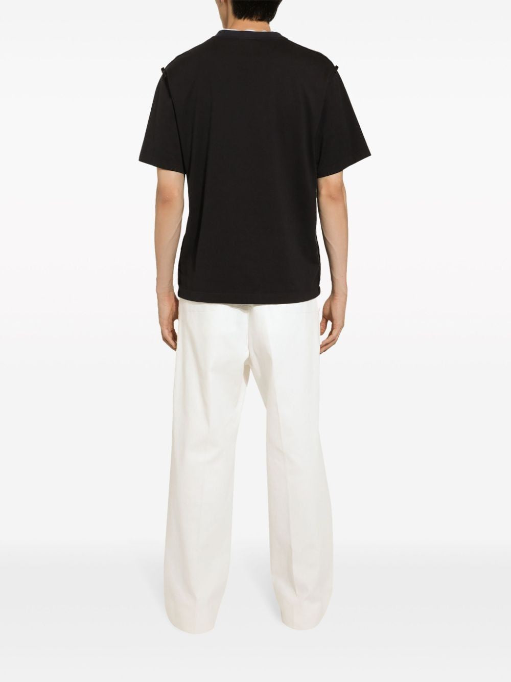 DOLCE & GABBANA Cotton Crew-Neck T-Shirt for Men