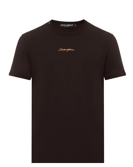 DOLCE & GABBANA Elegant Cotton T-Shirt for Men - FW25 Collection