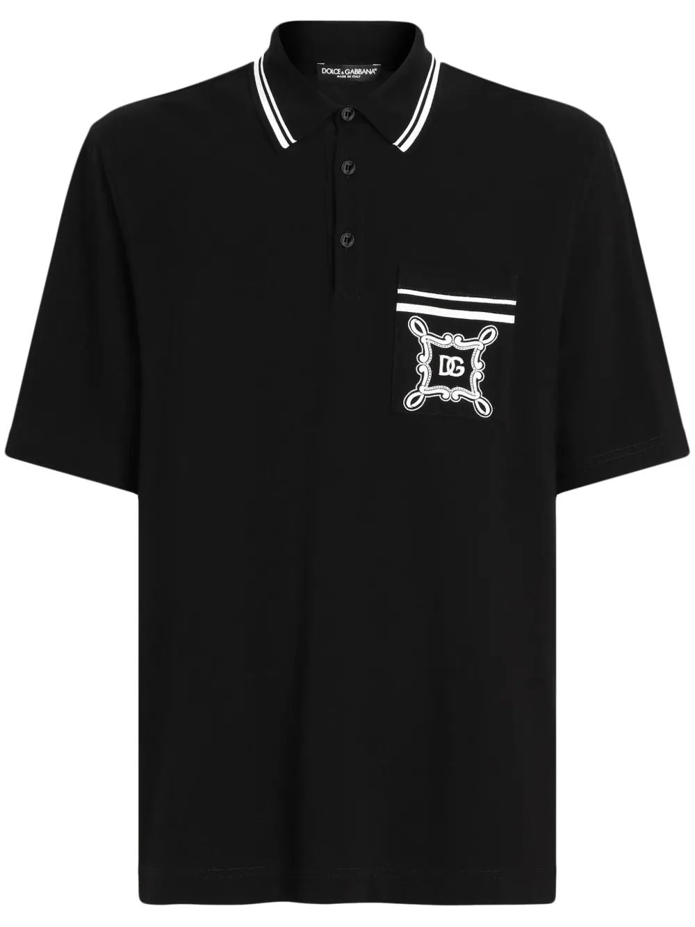 DOLCE & GABBANA Classic Fit Short Sleeve Polo
