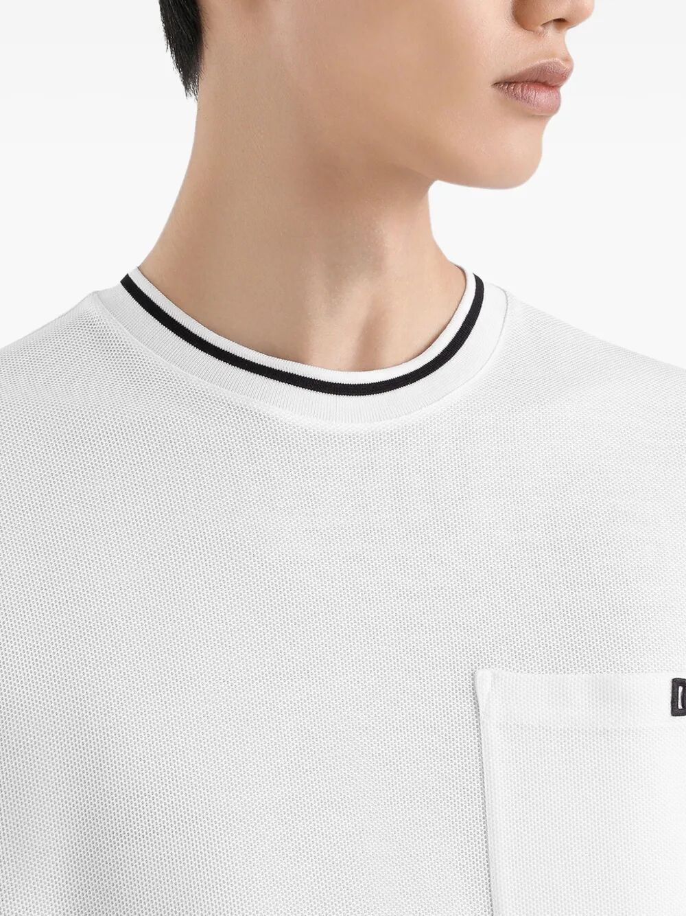 DOLCE & GABBANA Embroidered Logo Cotton T-Shirt