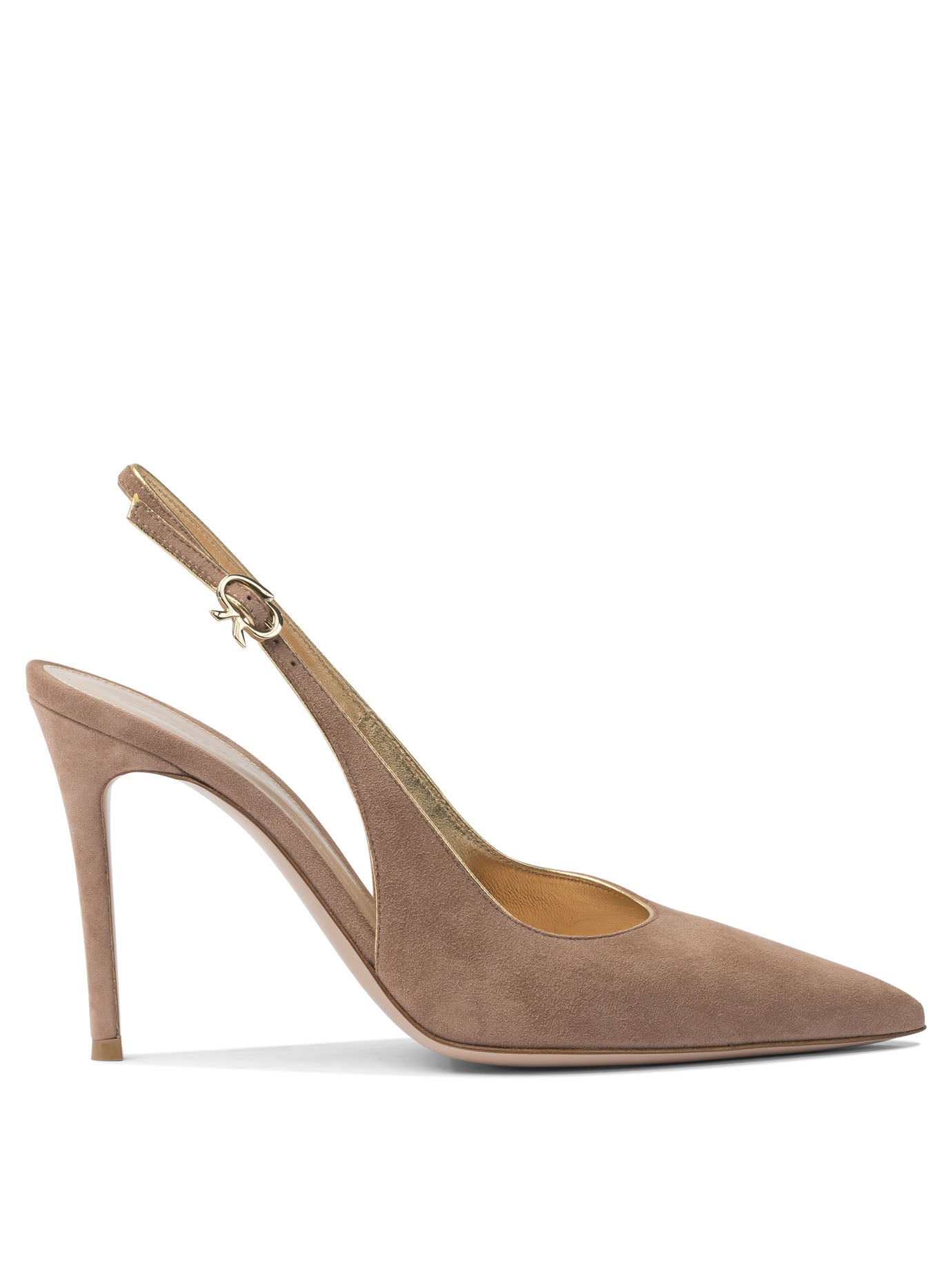GIANVITO ROSSI Elegant Slingback 100MM with Tapered Toe