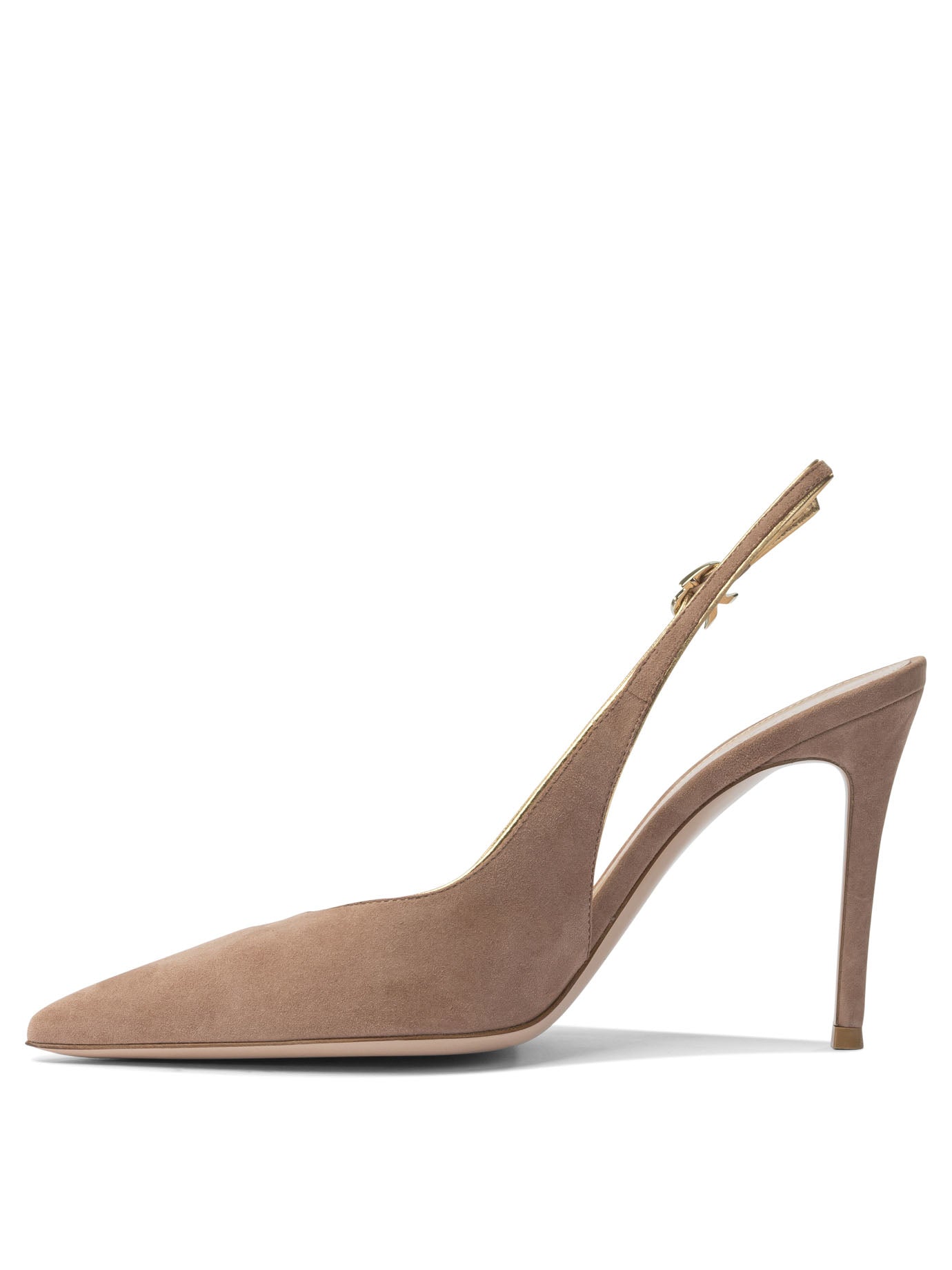 GIANVITO ROSSI Elegant Slingback 100MM with Tapered Toe