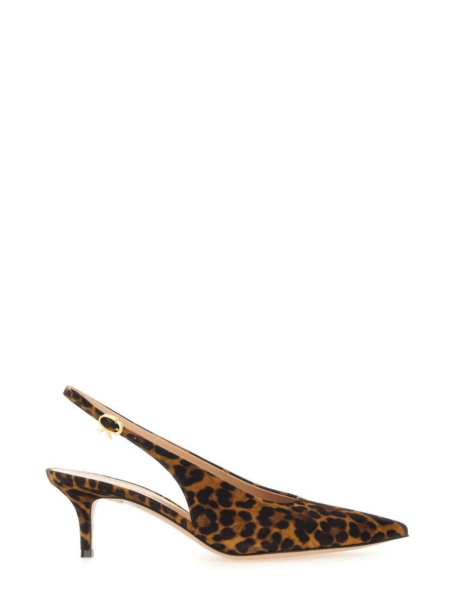 GIANVITO ROSSI Robbie Sling Pumps for Women