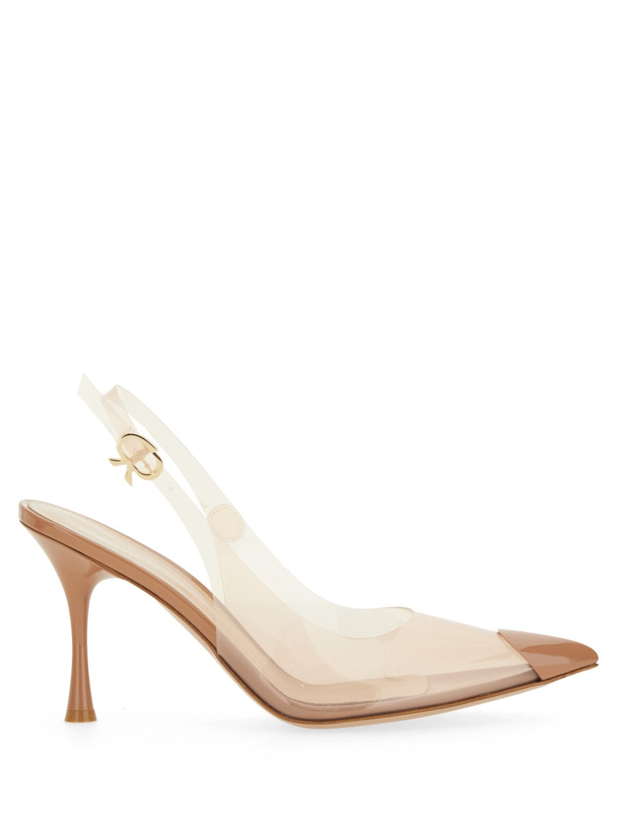 GIANVITO ROSSI Elegant Leather Pumps with Heel for Women