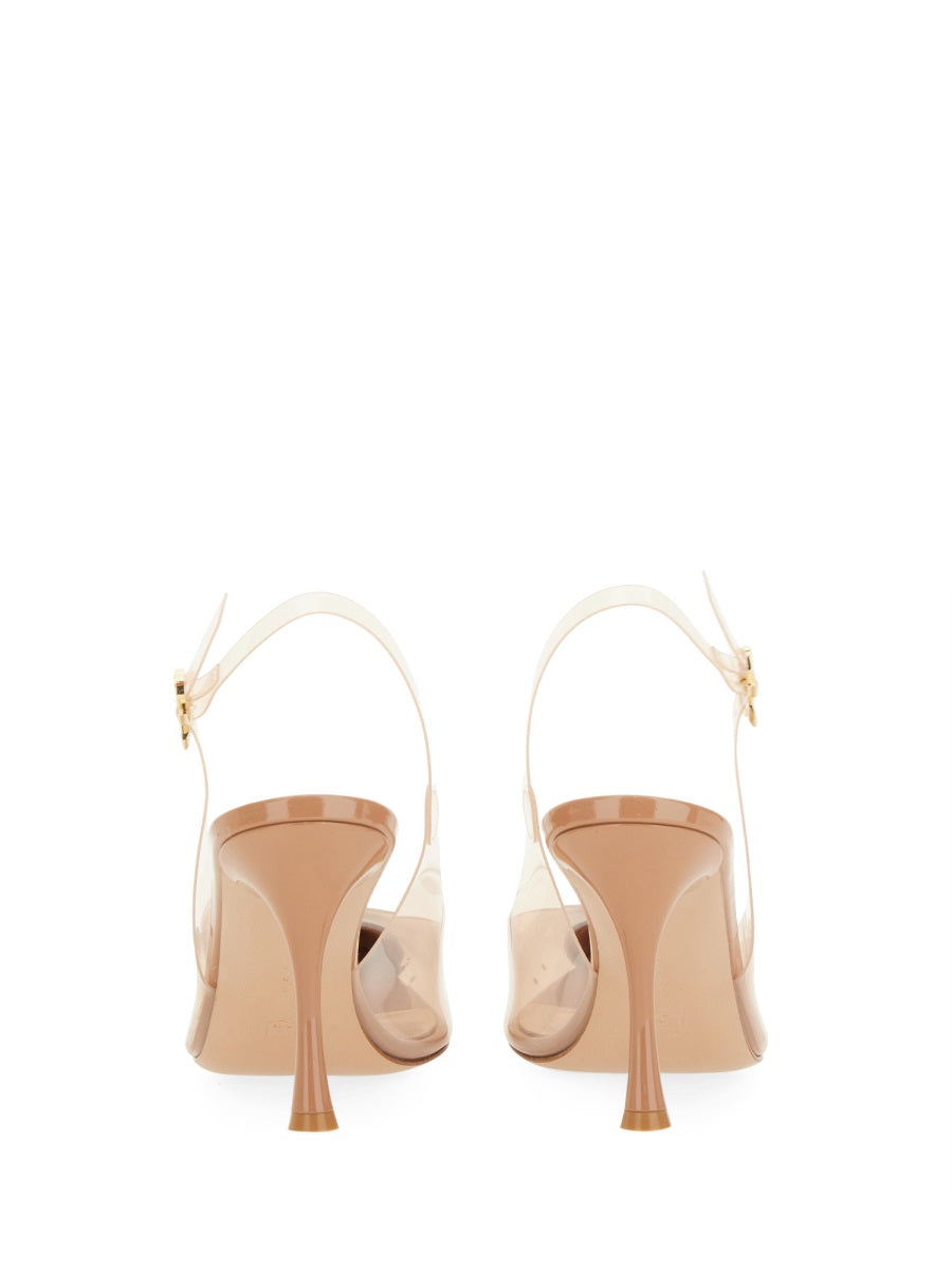 GIANVITO ROSSI Elegant Leather Pumps with Heel for Women