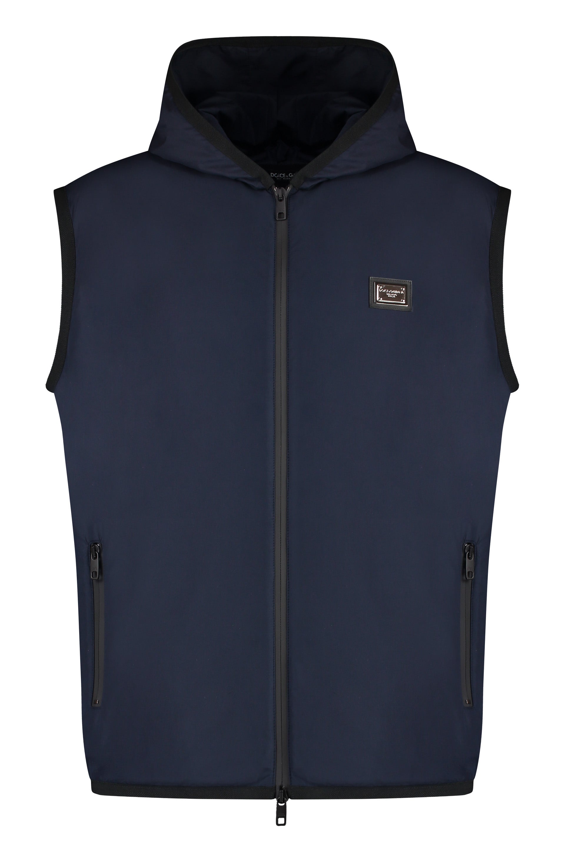 DOLCE & GABBANA Sporty Vest with Zipper for Men