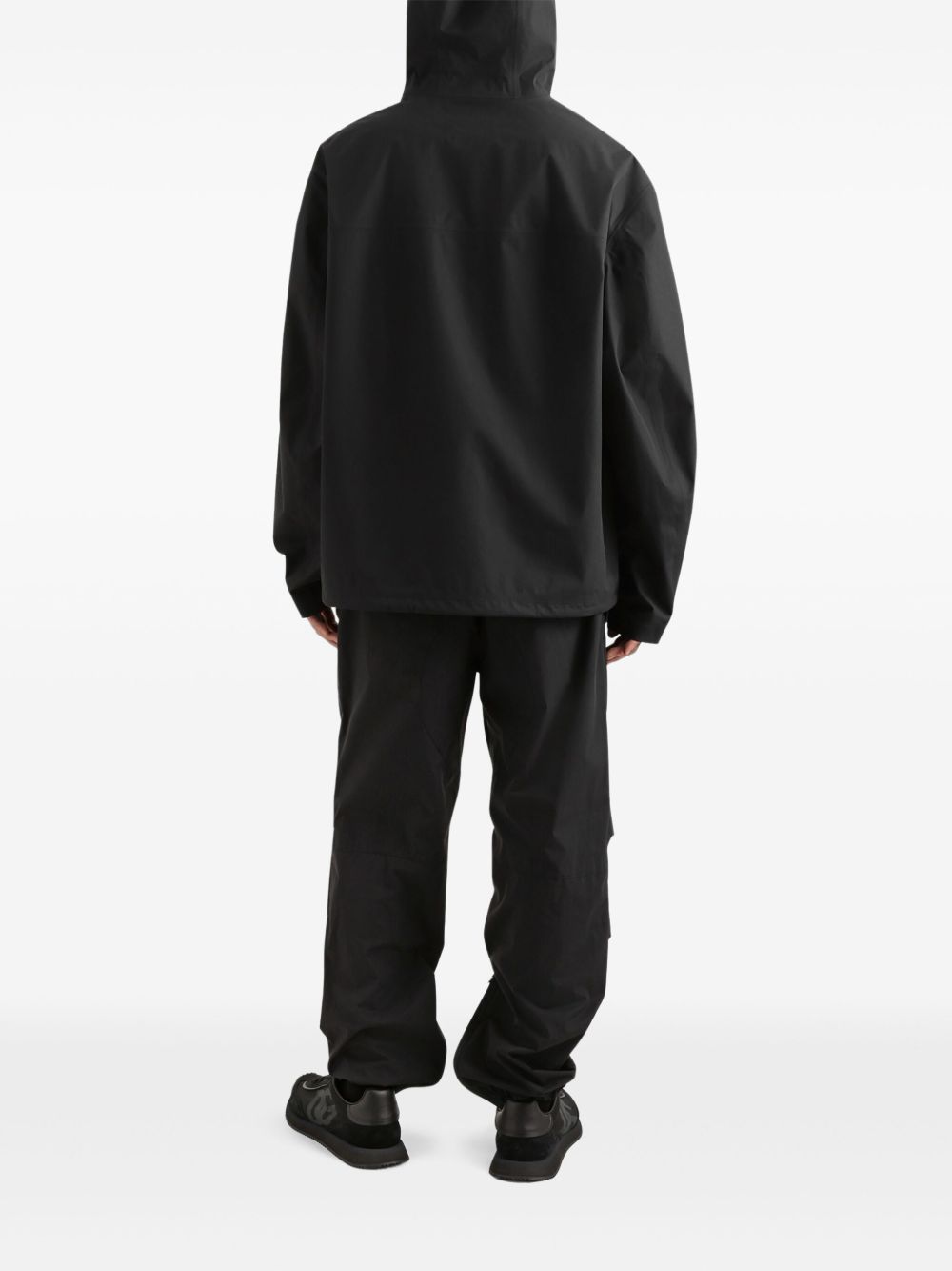 DOLCE & GABBANA Classic Logo Hooded Jacket for Men