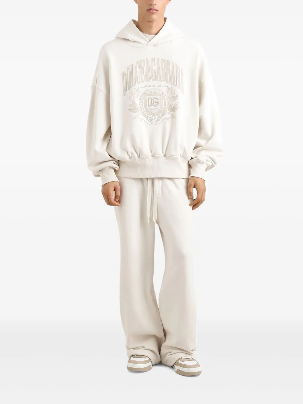 DOLCE & GABBANA Essential Cotton Hoodie for Men