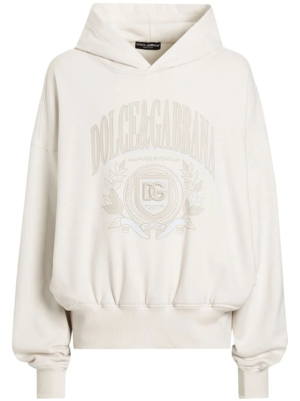 DOLCE & GABBANA Essential Cotton Hoodie for Men