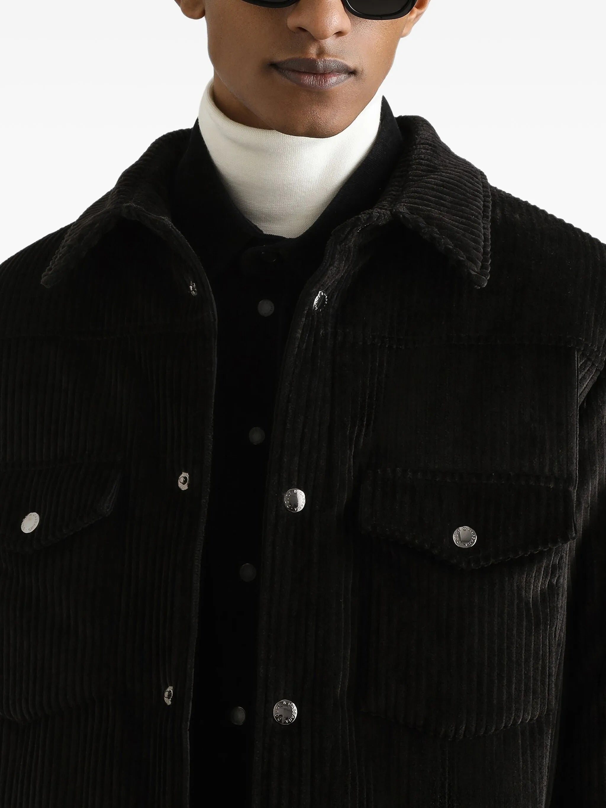 DOLCE & GABBANA Men's Corduroy Jacket for FW25