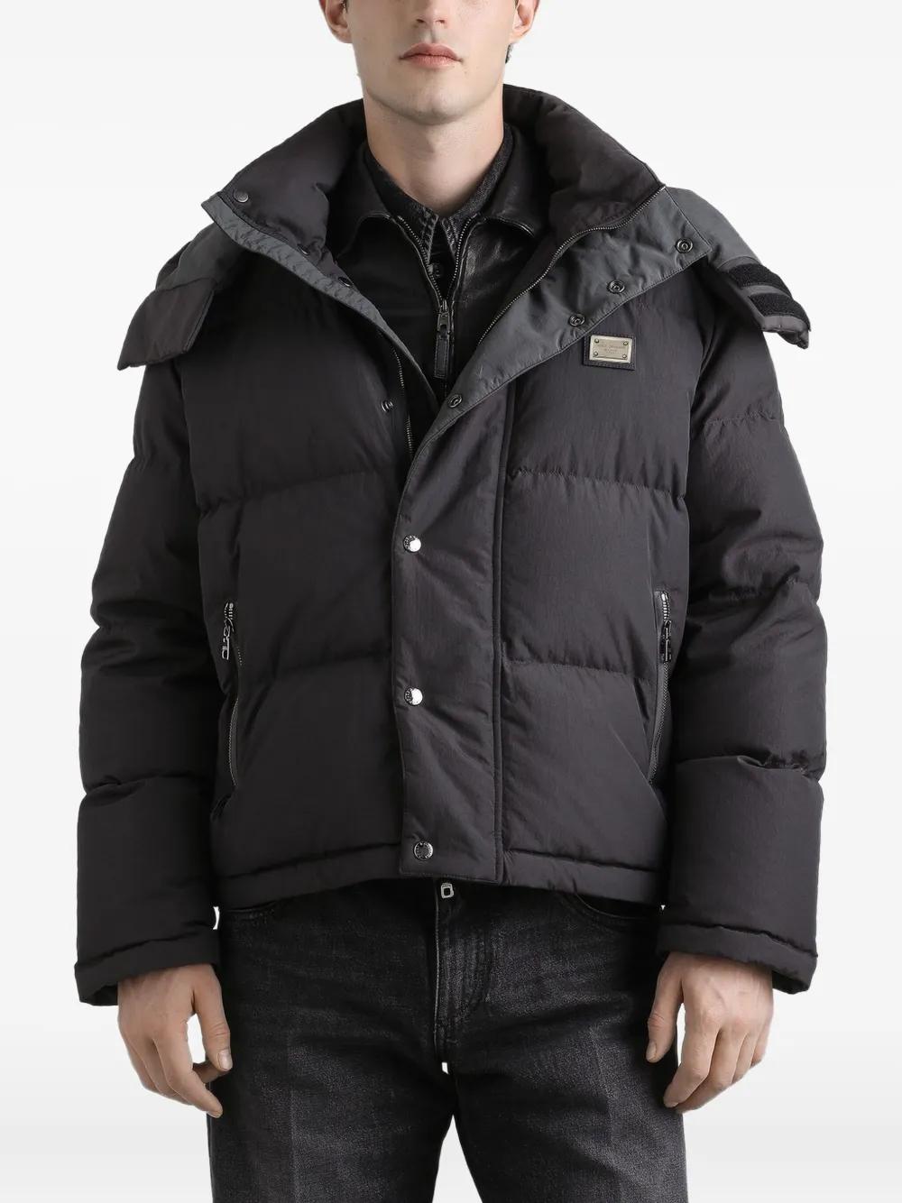DOLCE & GABBANA Hooded Puffer Jacket