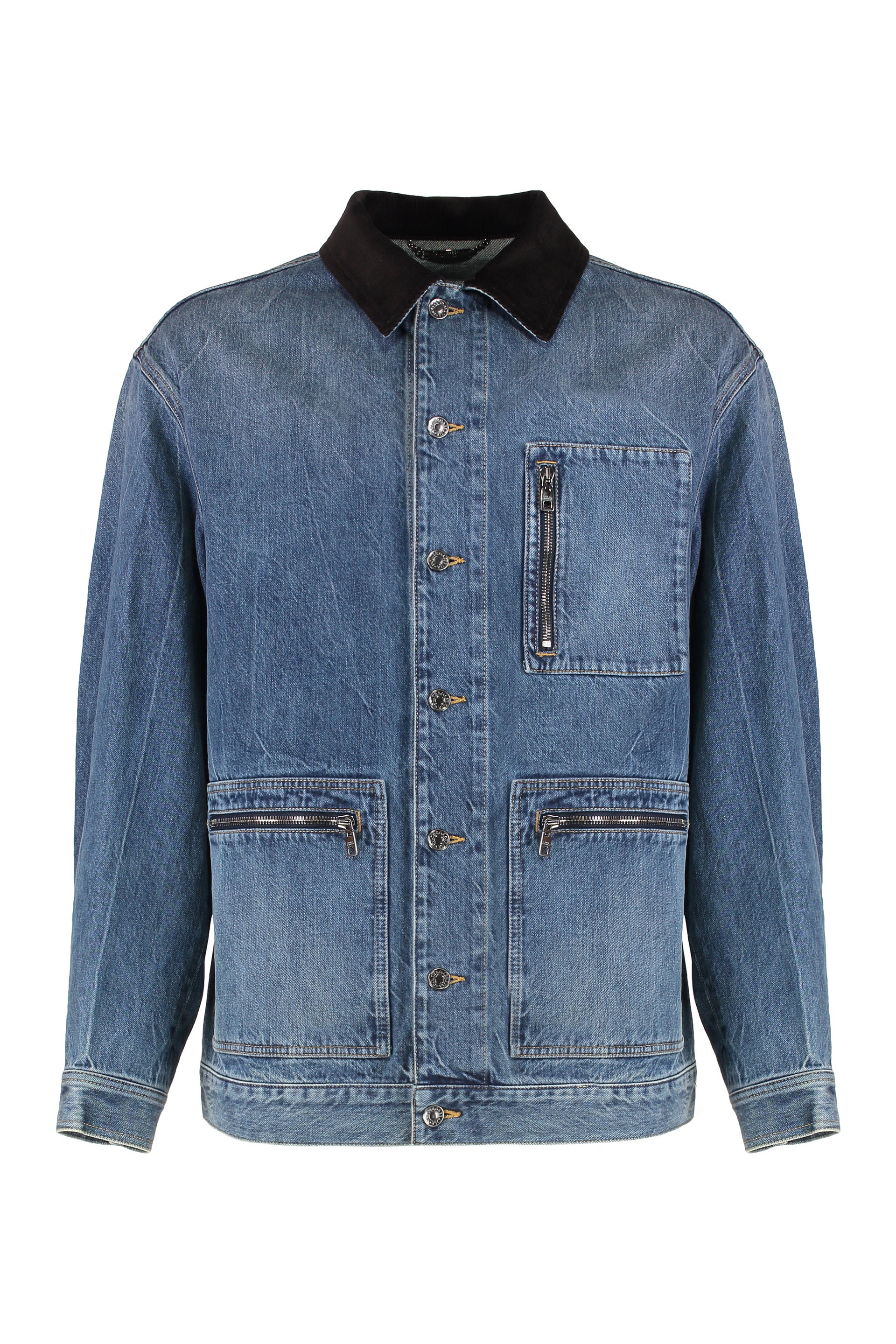 DOLCE & GABBANA Classic Denim Jacket for Men