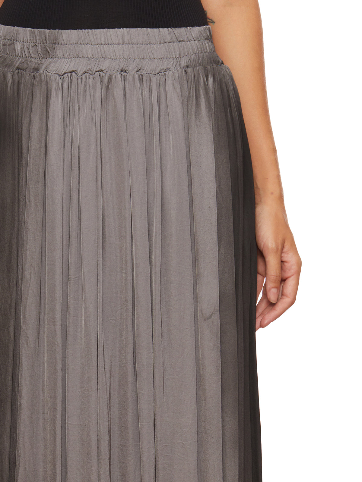 SANCTAMUERTE Elegant Long Skirt for Women (S Size)