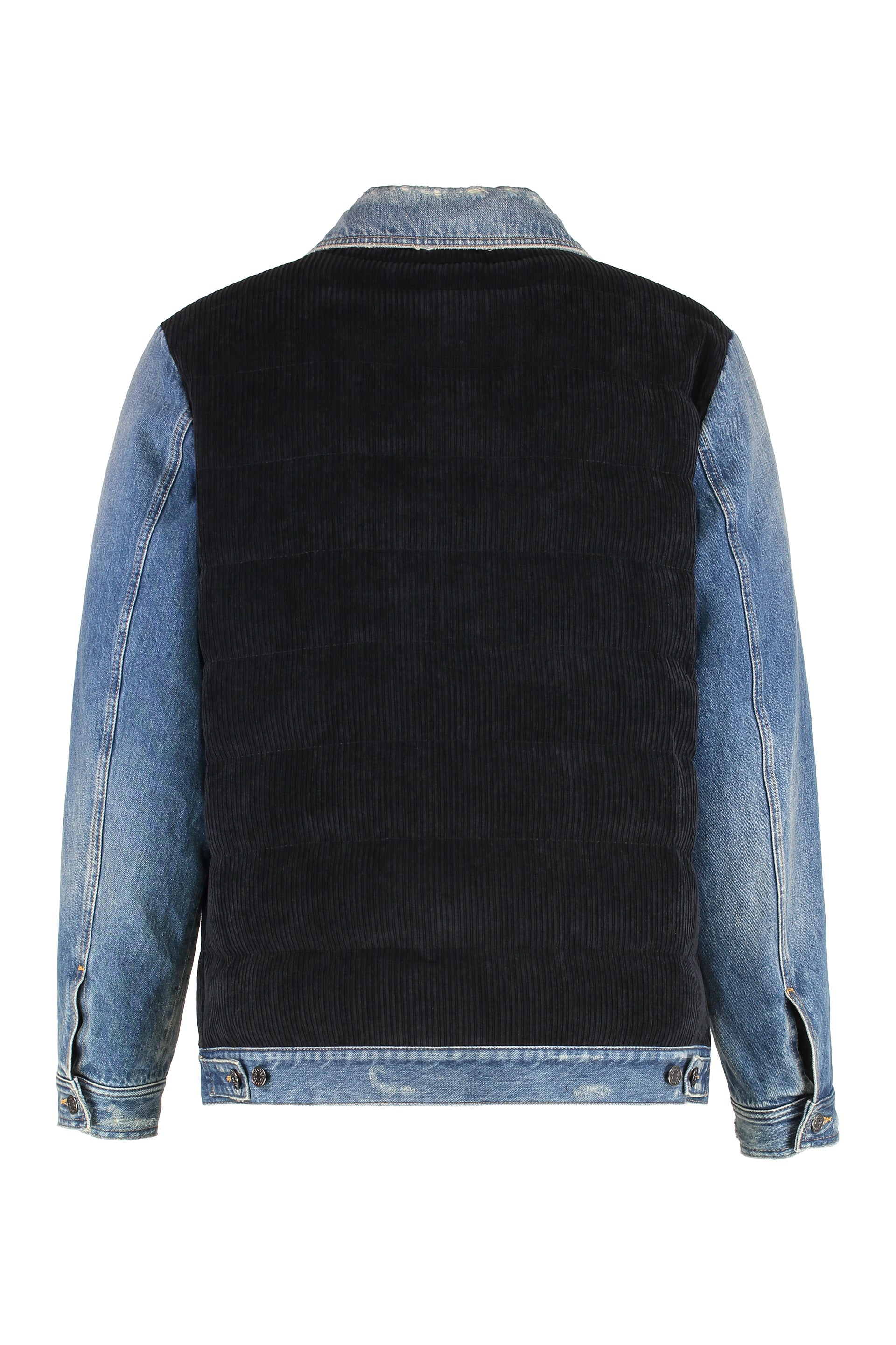 DOLCE & GABBANA Padded Denim Jacket for Men
