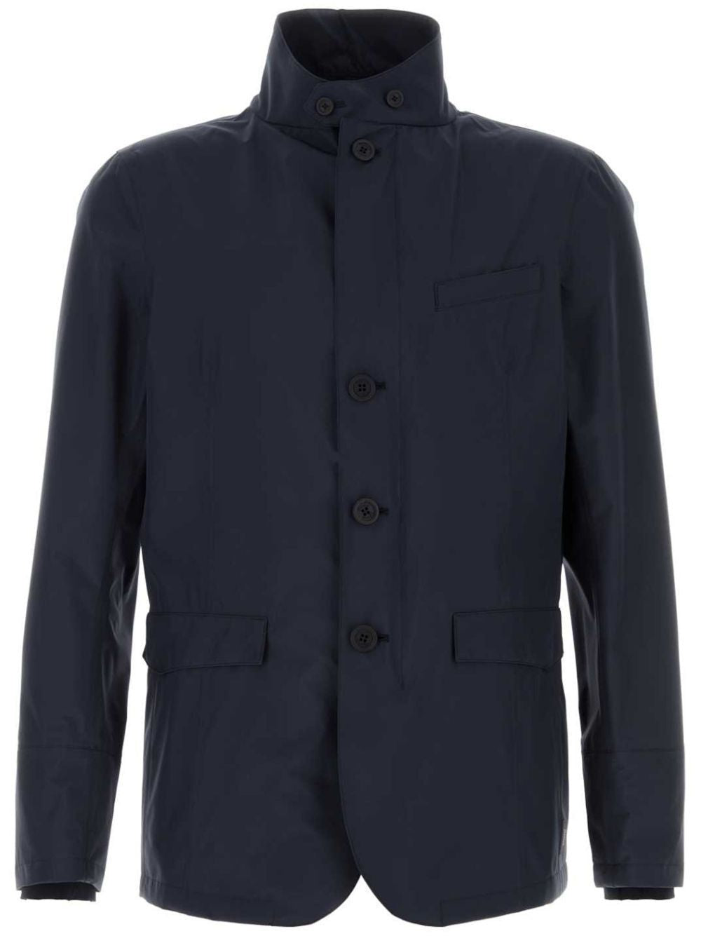 HERNO Stand-Up Collar Nylon Jacket for Men - SS25