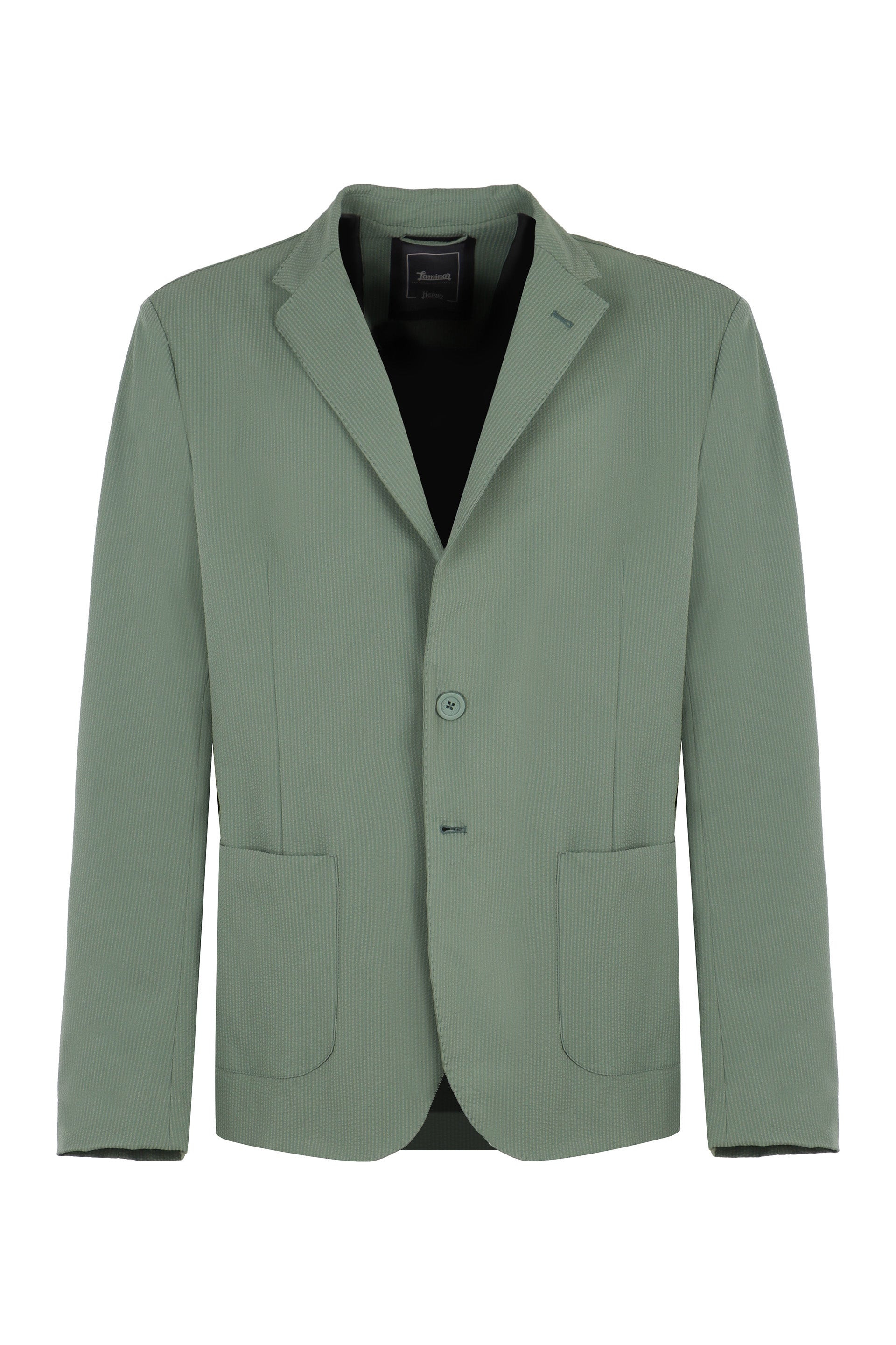 HERNO Single-Breasted Two-Button Jacket