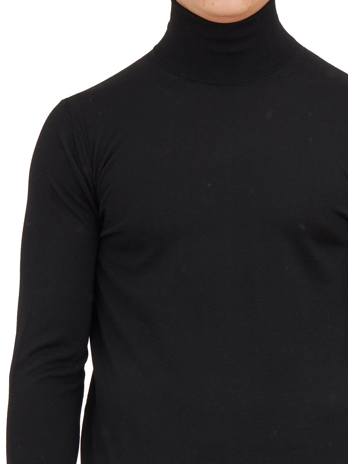 PAOLO PECORA Men's Wool Turtleneck Sweater - Size M