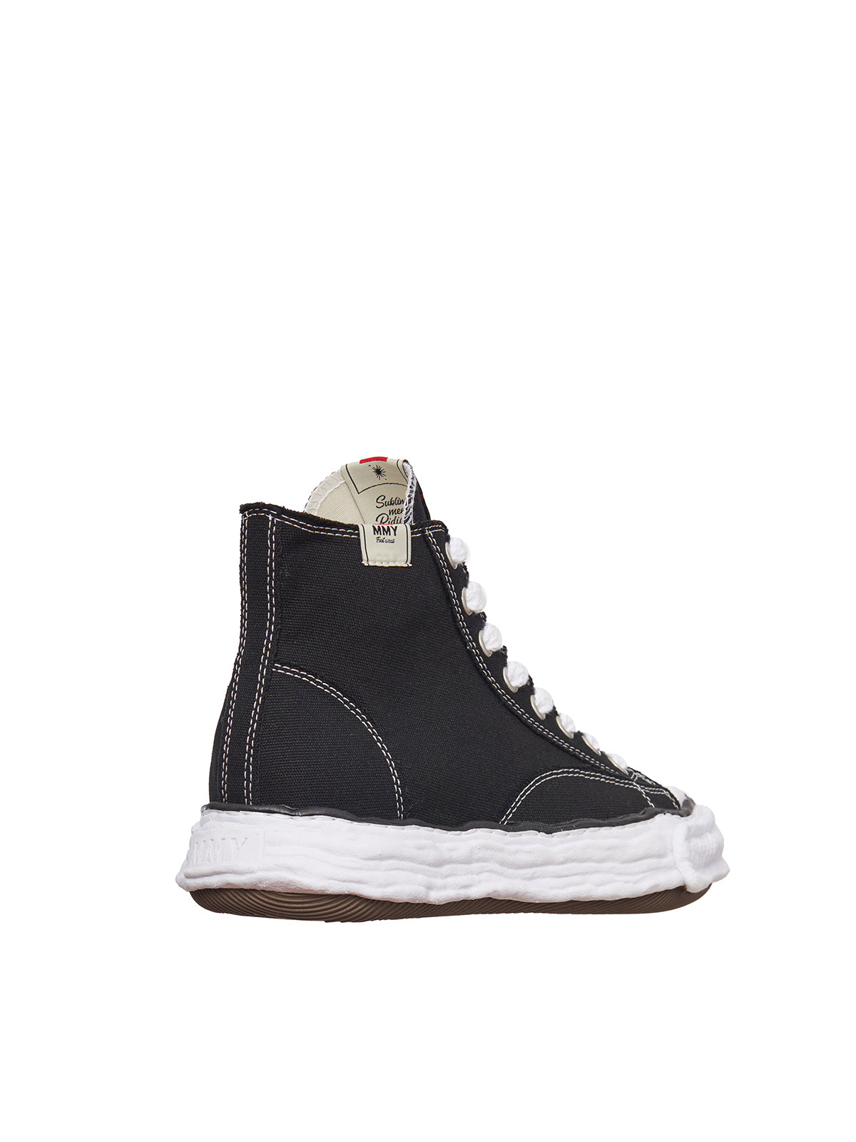 MAISON MIHARA YASUHIRO High-Top Leather Sneakers for Men