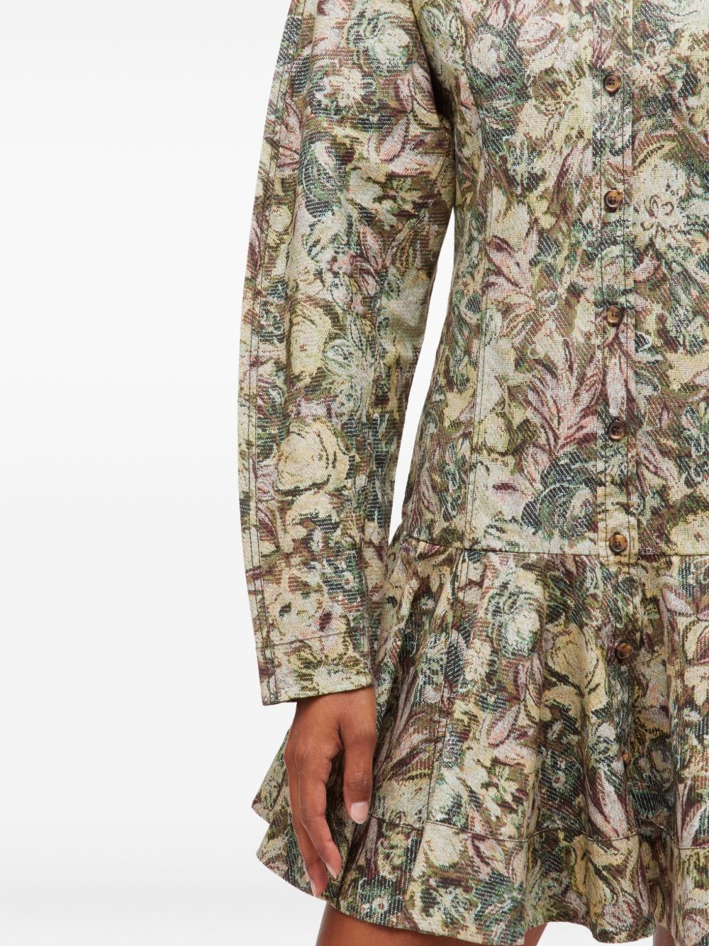 GANNI Chic Mini Dress for Women - FW25