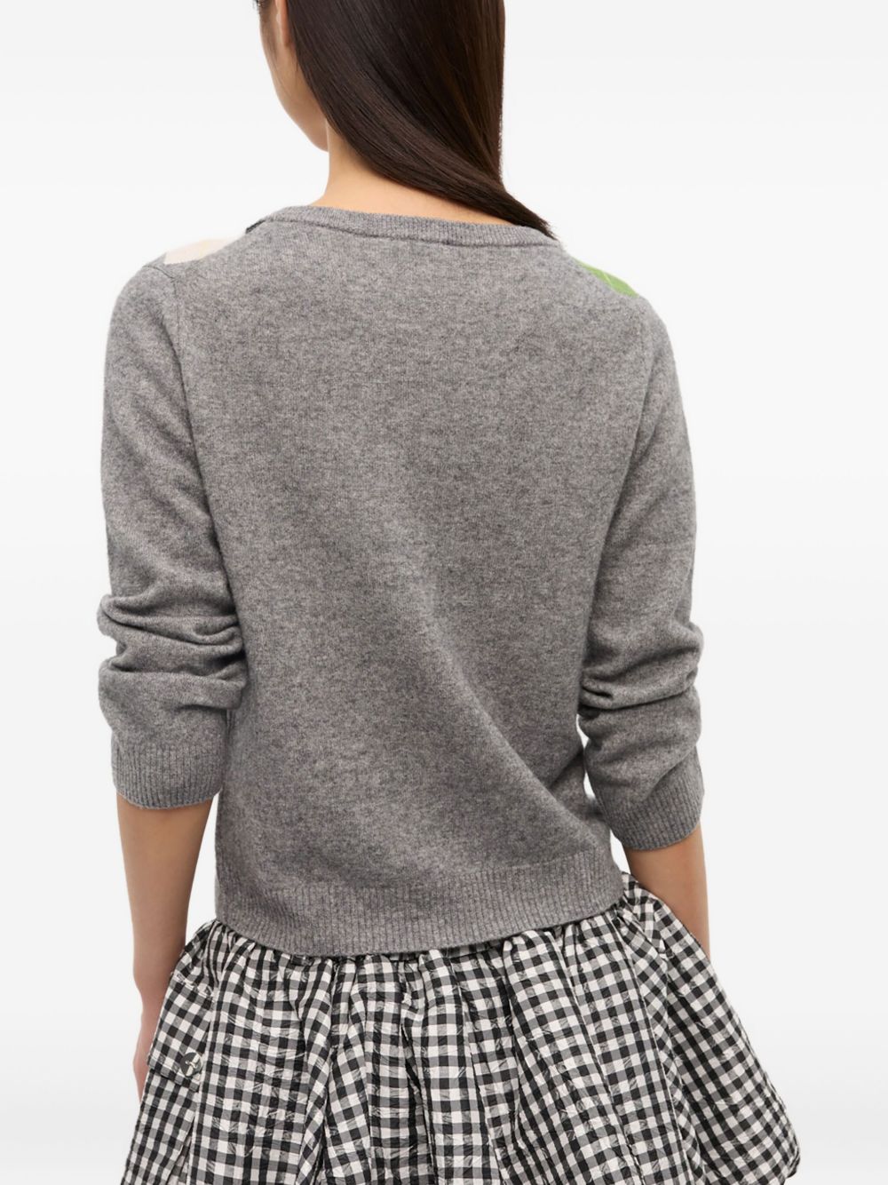 GANNI Luxury Merino Wool & Cashmere Sweater (Women's)