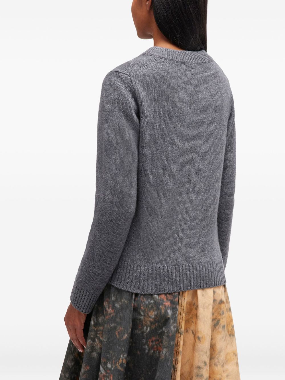 GANNI Stylish Women's Cardigan with Embroidered Logo