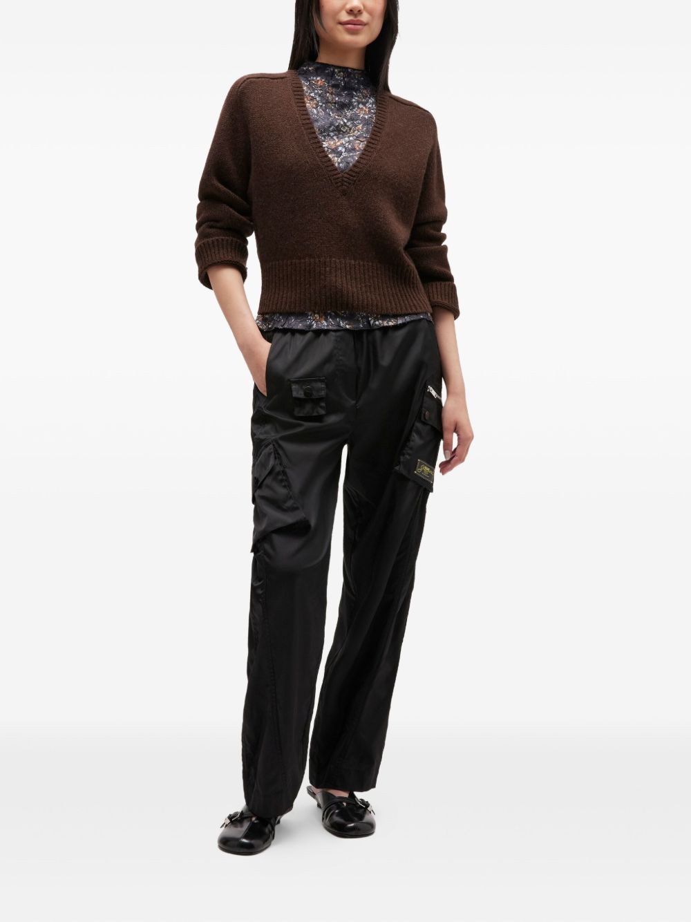 GANNI Luxurious Wool and Yak Blend Sweater for Women