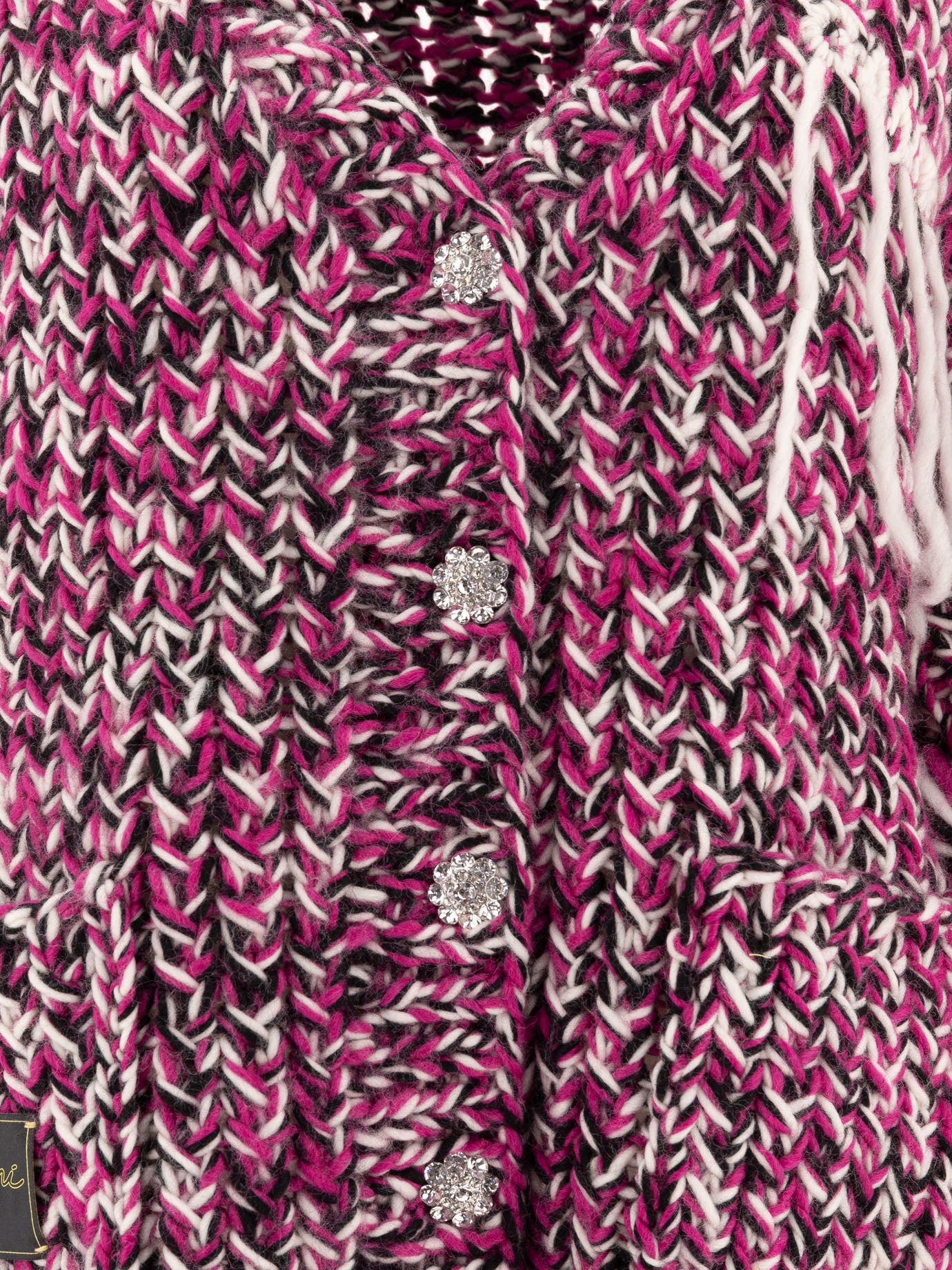 GANNI Oversized Handknitted Cardigan