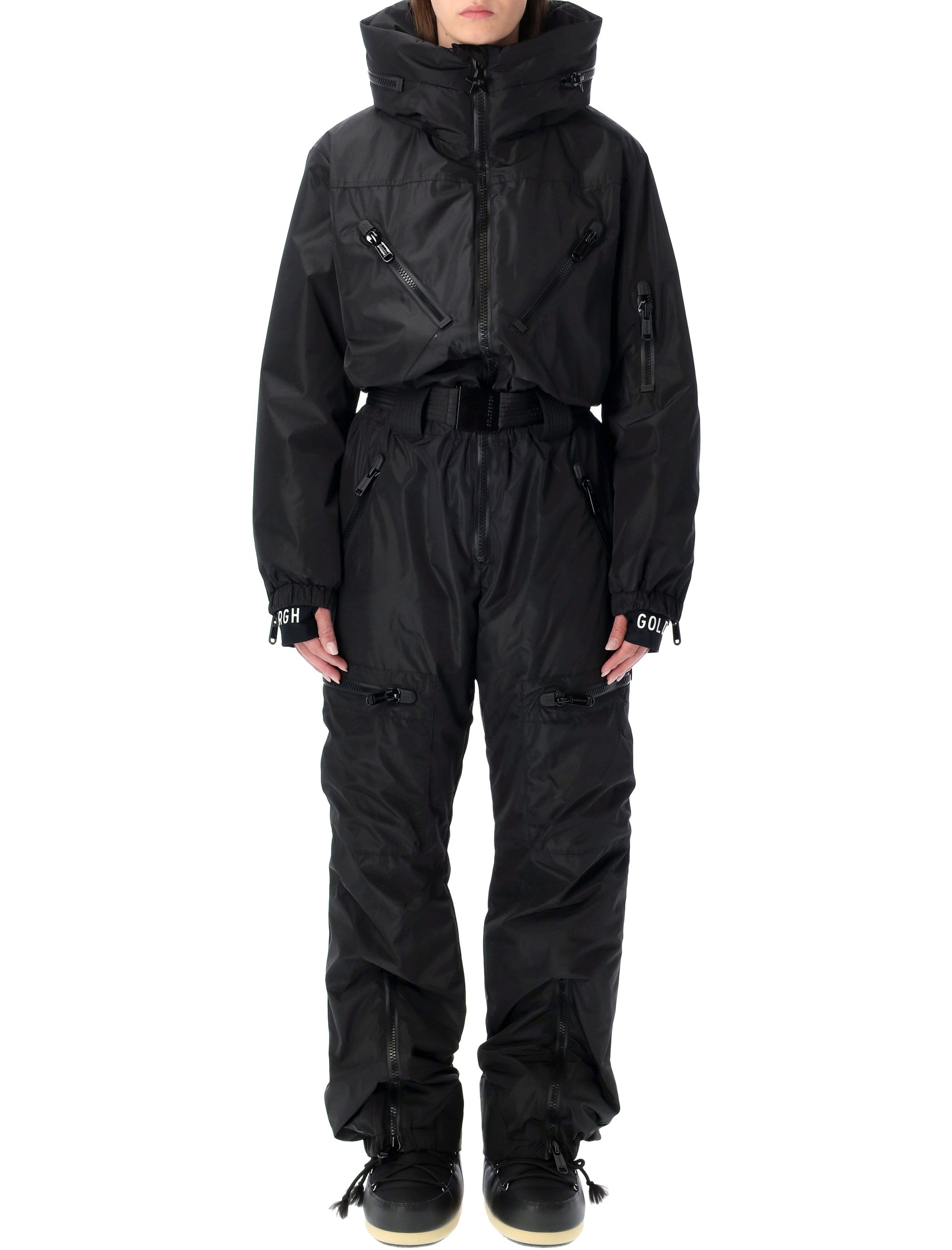 GOLDBERGH Discover Women's Padded Ski Suit with Belt - Size 38