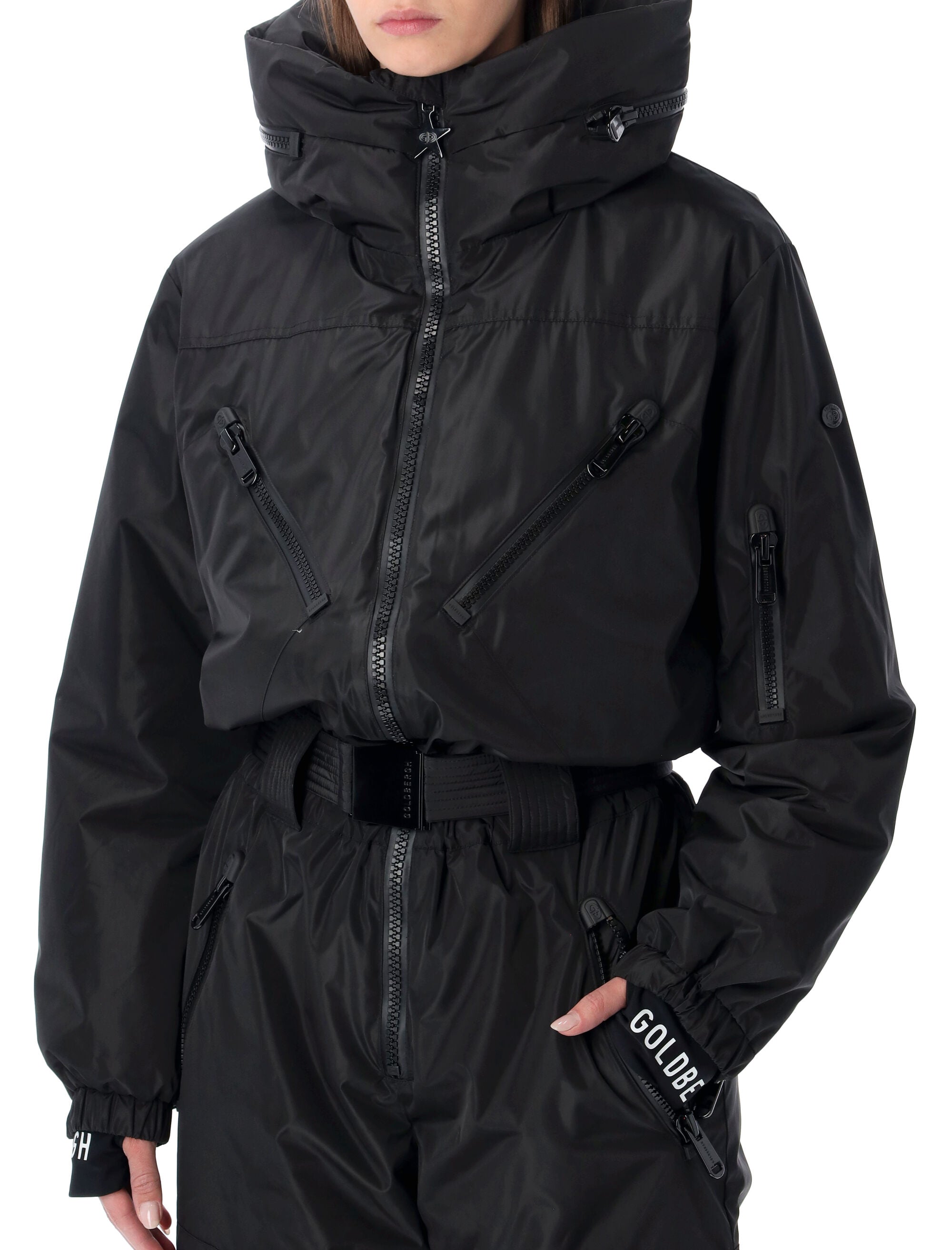 GOLDBERGH Discover Women's Padded Ski Suit with Belt - Size 38