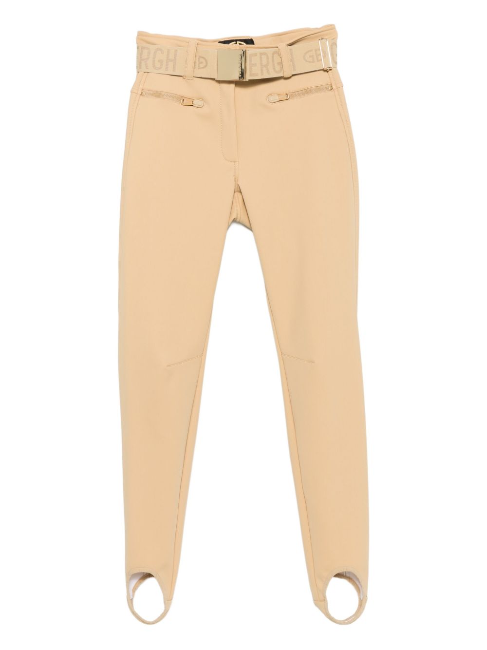 GOLDBERGH Belted Zipped Trousers for Women