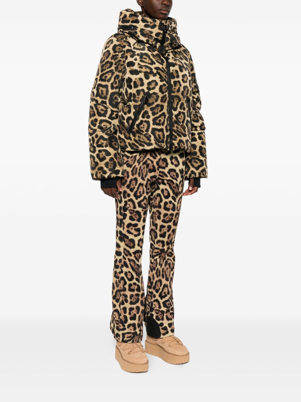 GOLDBERGH Mini Printed Softshell Ski Pants for Women