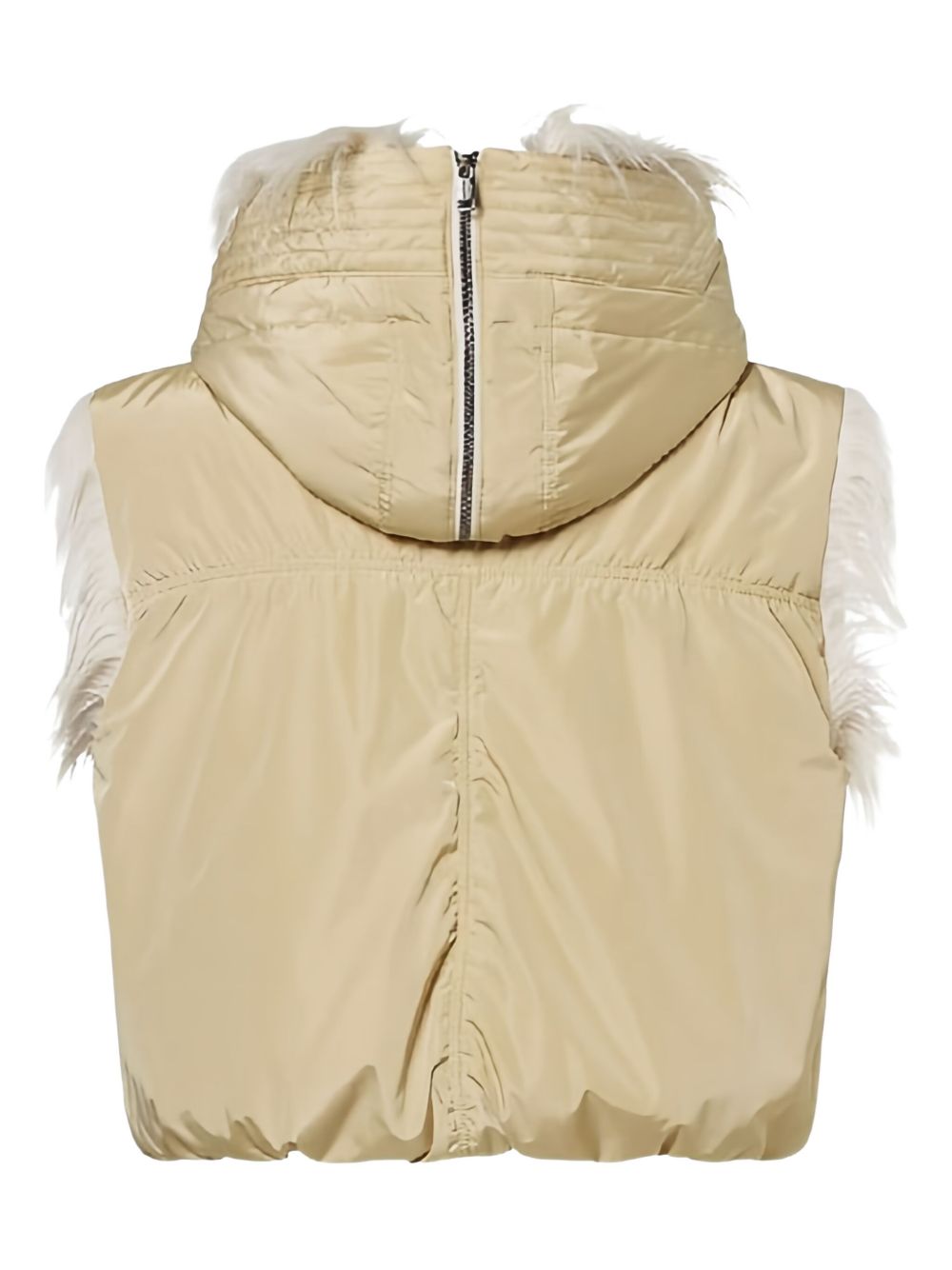 GOLDBERGH Fur Trim Hooded Vest for Women - FW25