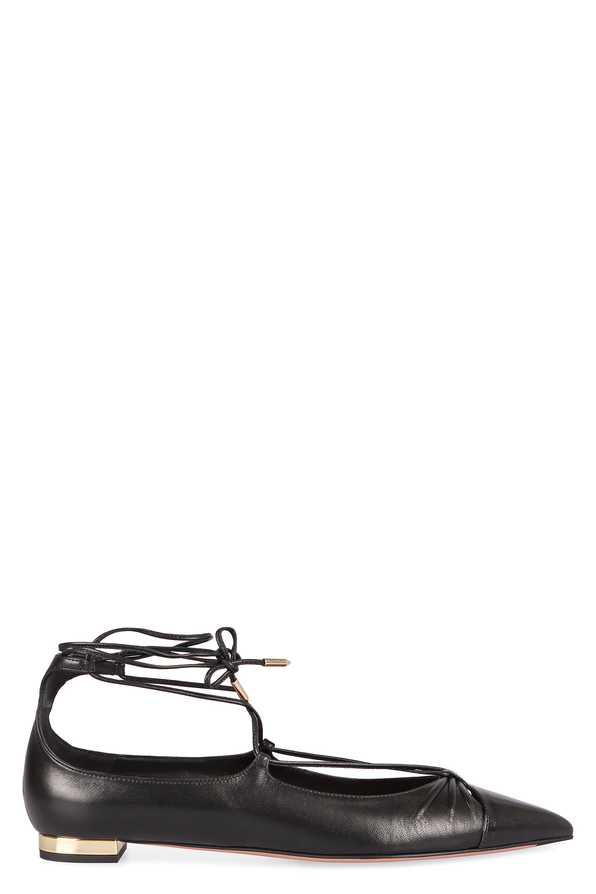 AQUAZZURA Gabi Pointy-Toe Ballet Flats