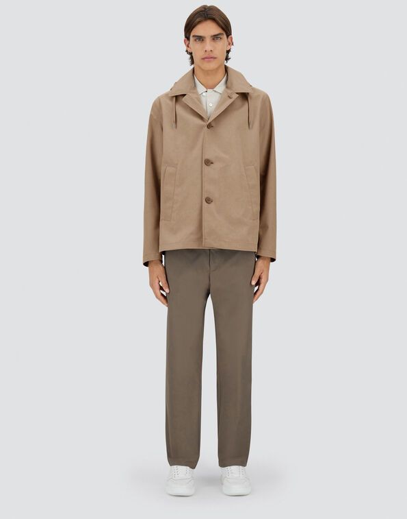 HERNO Men's Woven Half Jacket